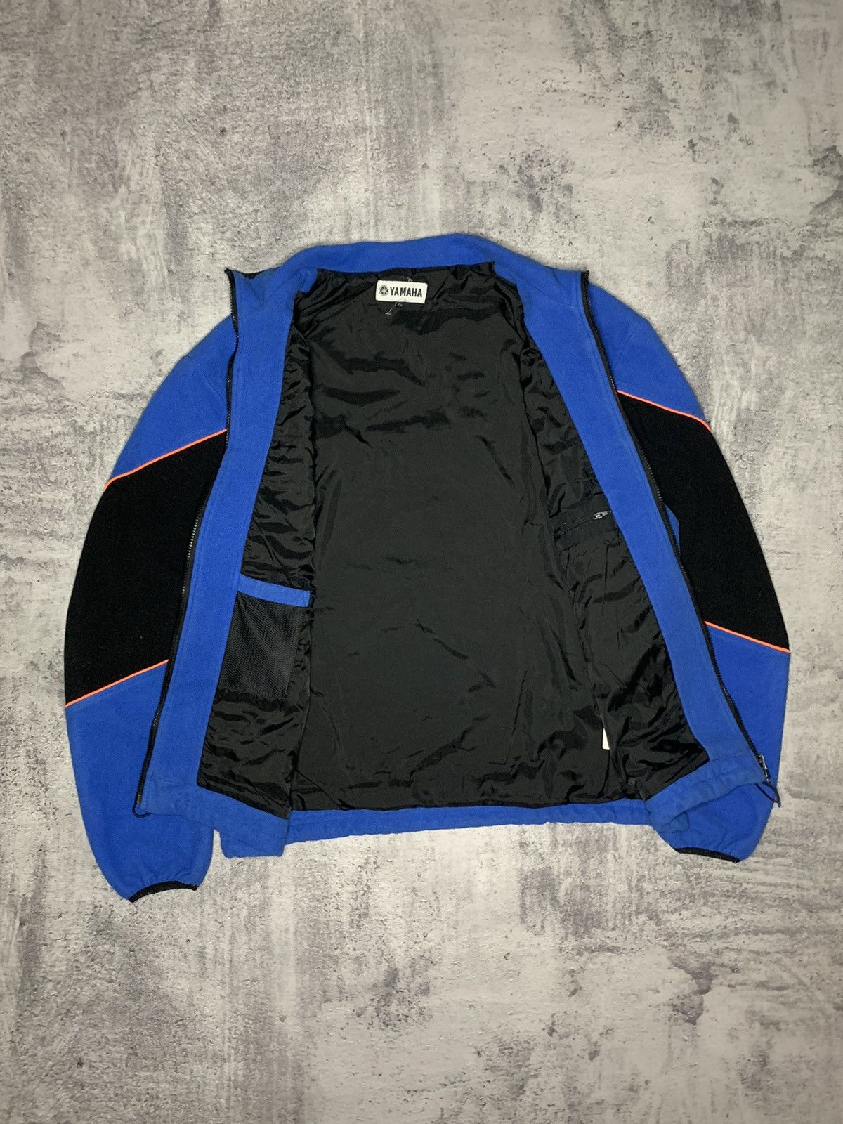 Vintage × Yamaha Vintage Yamaha Fleece Zip Hoodie Y2K USA Size US L / EU 52-54 / 3 - 3 Thumbnail