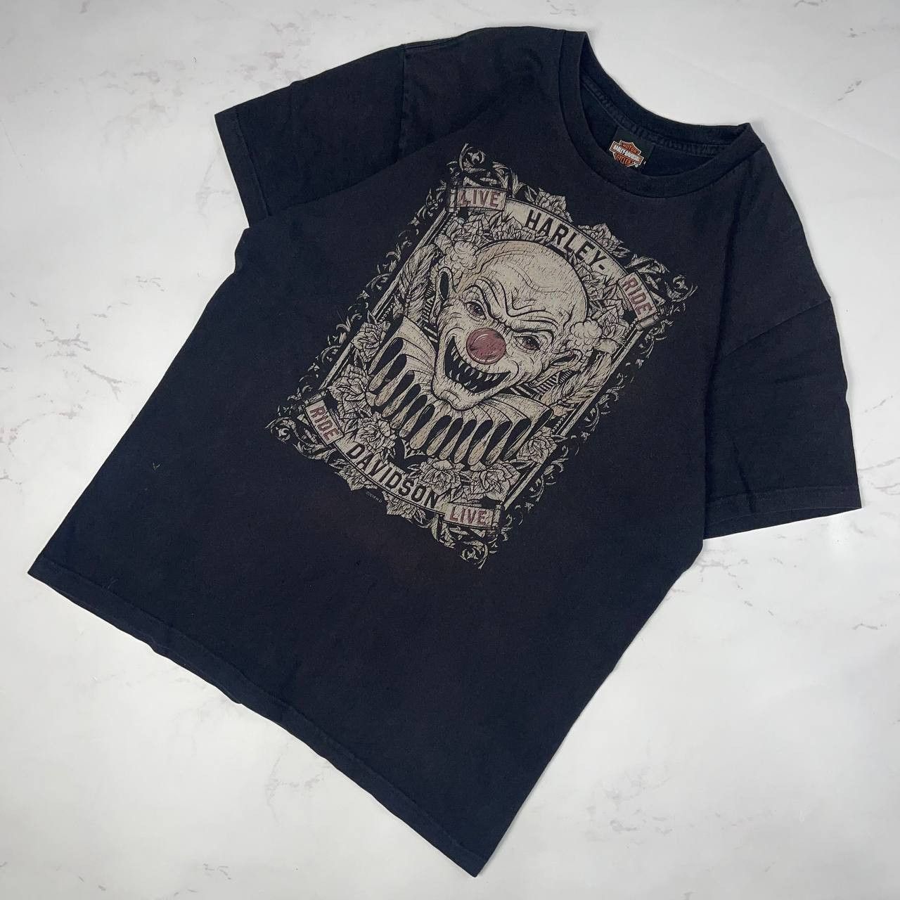 Harley Davidson Harley Davidson Evil Clown hirt Size L Black Motorcycle Size US L / EU 52-54 / 3 - 1 Thumbnail