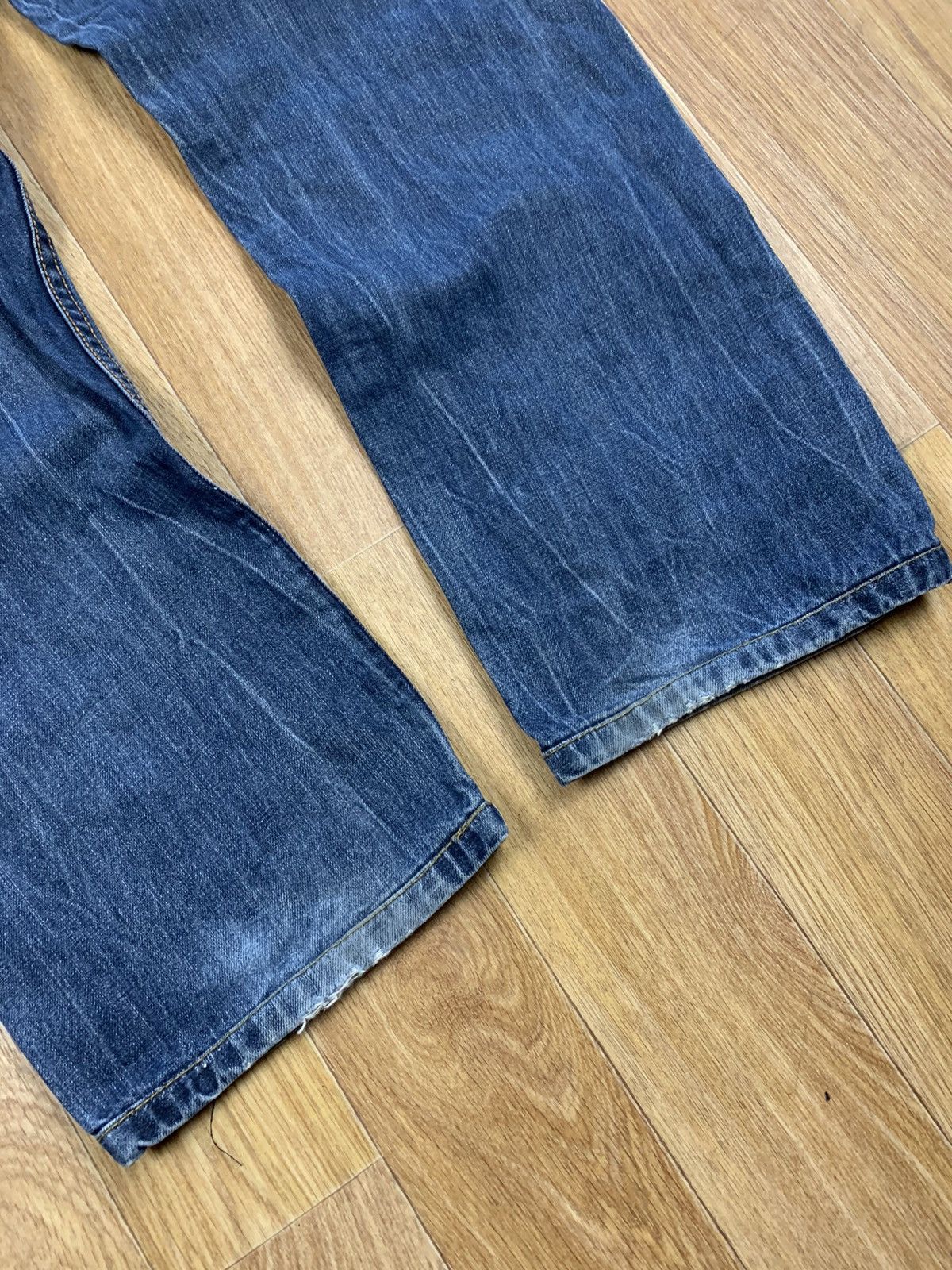 Japanese Brand × Levi's Levi’s V23 Asian Denim Blue Distressed Jeans FCL16B Size US 36 / EU 52 - 9 Thumbnail