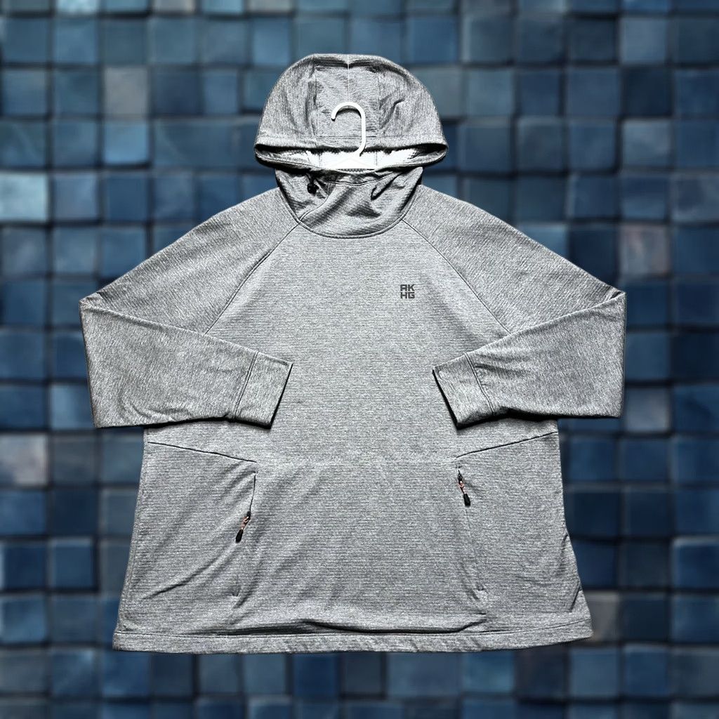 Vintage Alaskan Hardgear Hoodie Womens 1X Gray Sweatshirt Crosslayer Thermal Fleece EUC Size XL / US 12-14 / IT 48-50 - 1 Thumbnail