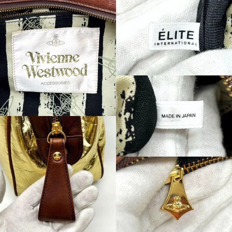 Vivienne Westwood Vivienne Westwood Brown matching porcelain handle bag Size ONE SIZE - 9 Thumbnail