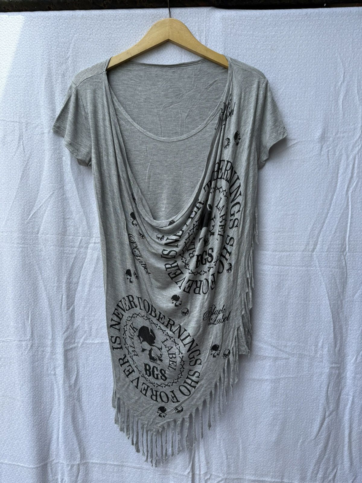 If Six Was Nine Vampire Double Layer Tee Size US XS / EU 42 / 0 - 1 Thumbnail
