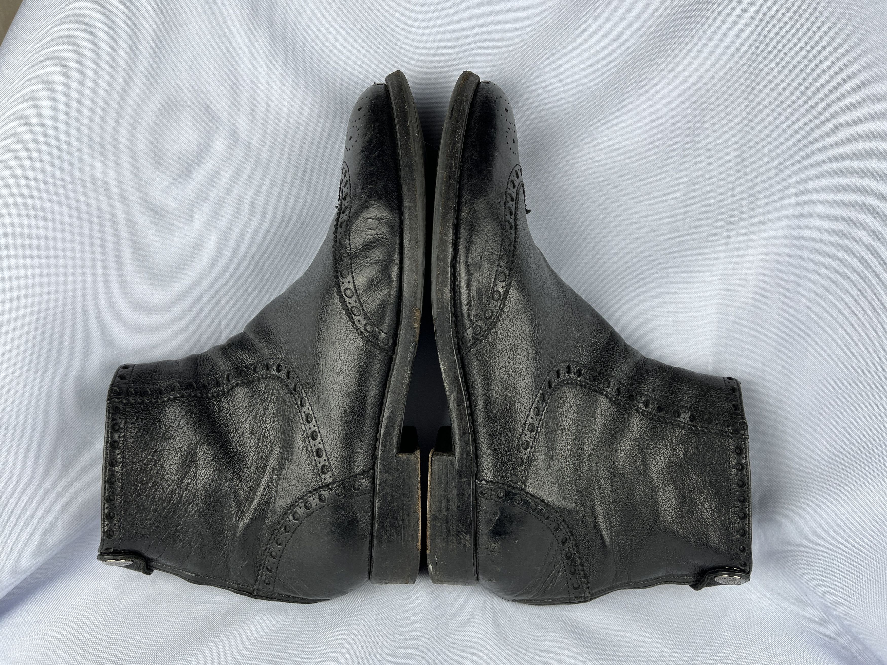 Alberto Fasciani × Leather Alberto Fasciani Ankle Zip Leather Boots Size 39.5 UK 5.5 Size US 6.5 / EU 39-40 - 17 Thumbnail