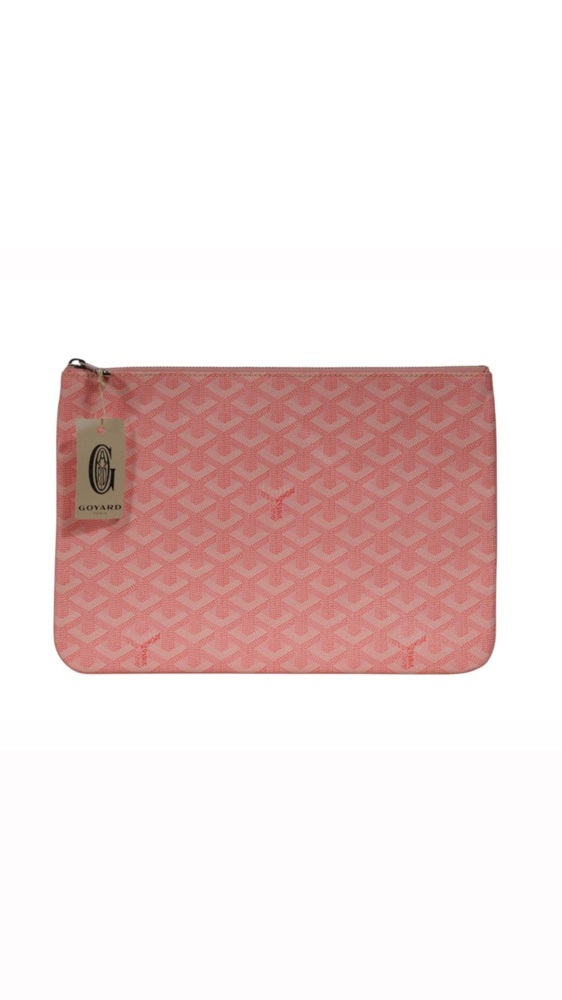 Goyard Senate MM Pouch Rose Sakura Pink Clutch Bag - 02604 Size ONE SIZE - 1 Thumbnail