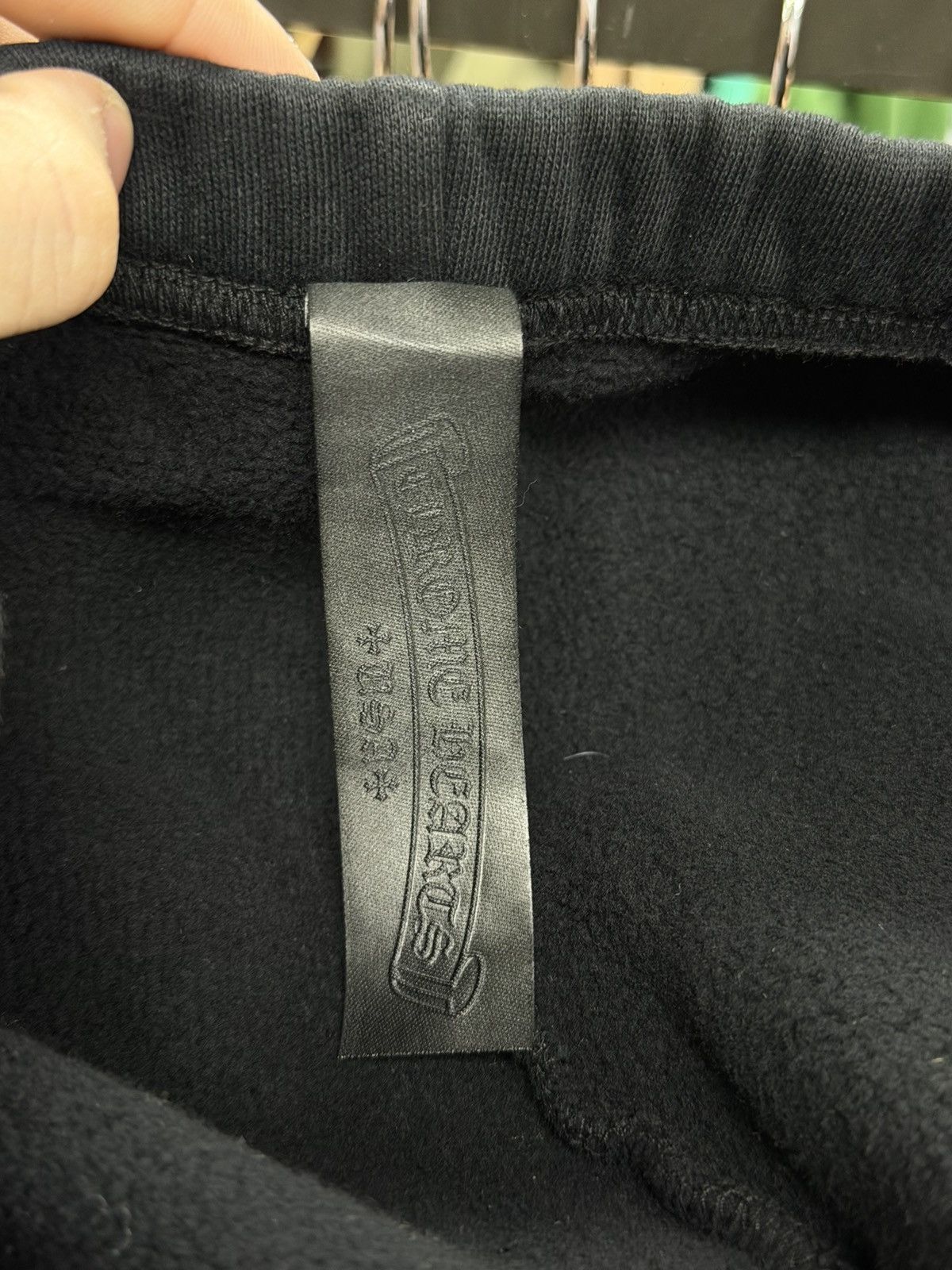 Chrome Hearts Chrome Hearts Black Pony Hair Cemetery Patch Sweats Size US 32 / EU 48 - 3 Thumbnail