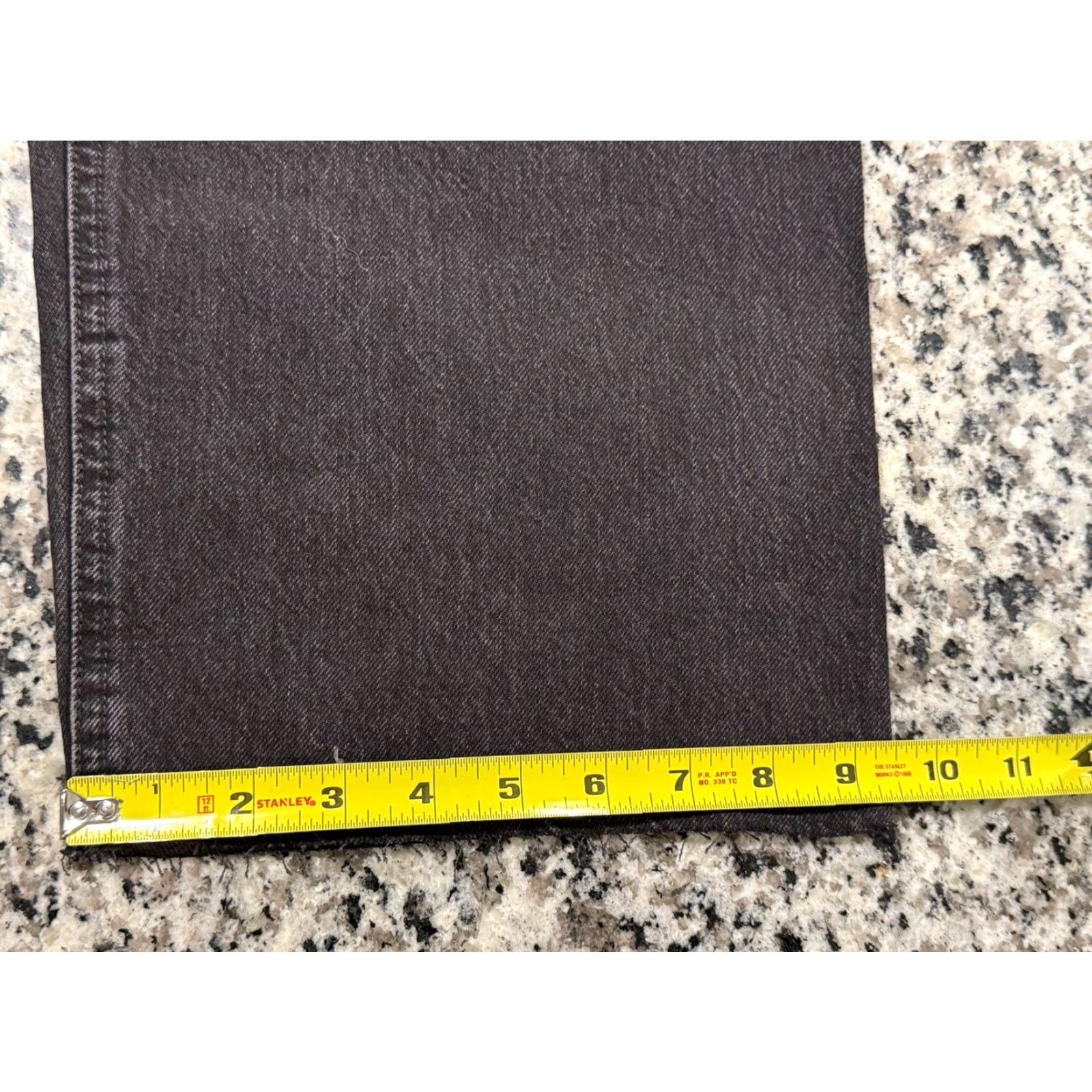 Lucky Brand NWT Lucky Brand Legend Womens 8/29 High Rise Wide-Leg Cropped Black Jeans Size 30" / US 8 / IT 44 - 4 Thumbnail