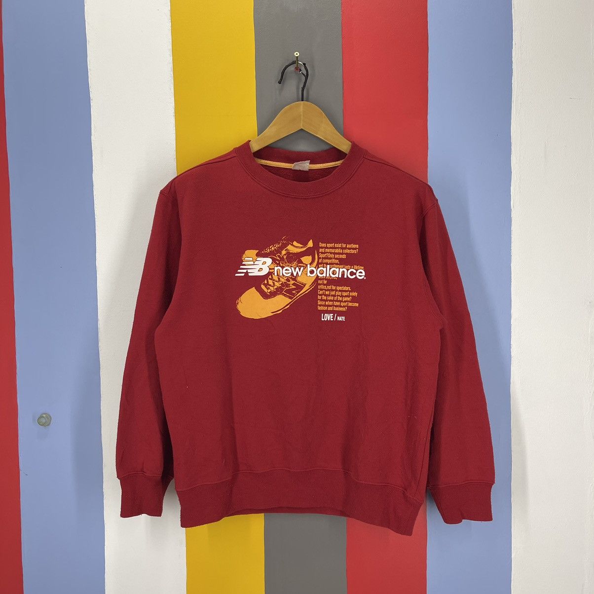 New Balance NEW BALANCE Crew Neck Sweatshirt #1934/11 Size US M / EU 48-50 / 2 - 1 Thumbnail