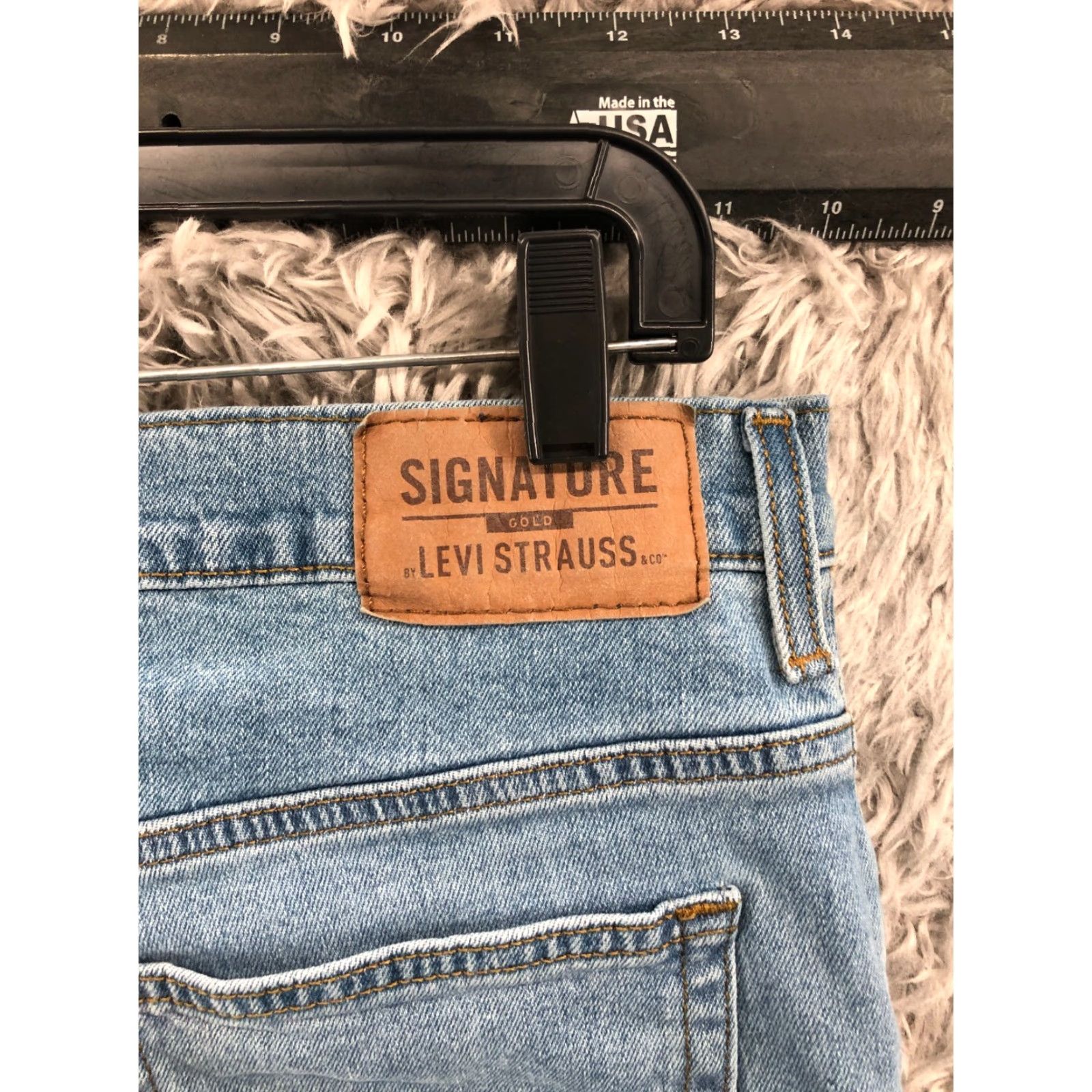 Levi's Levi's Signature Levi's 500 Series Jeans Loose Straight Mens Regular Mid Rise 34x29 Blue Denim Size US 34 / EU 50 - 7 Thumbnail