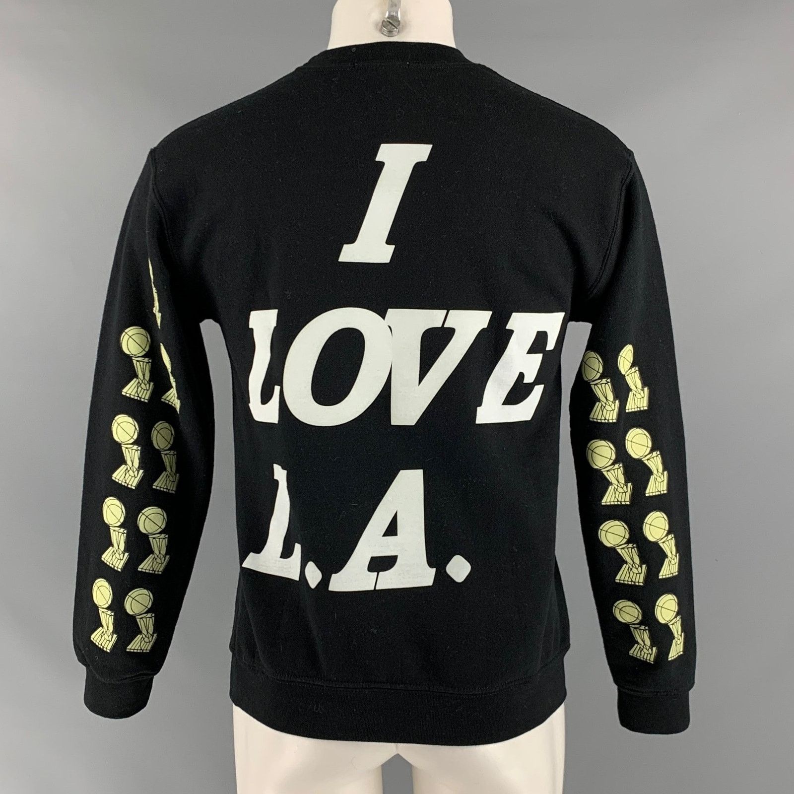 Rhude RHUDE XS Black White Graphic Cotton Crew-Neck Sweatshirt Size US XS / EU 42 / 0 - 3 Thumbnail