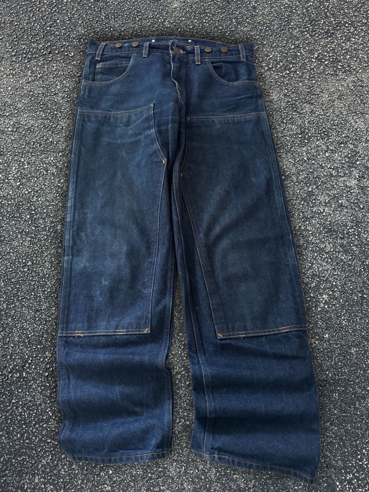 Other Prsn Blu double knee workwear jeans Size US 36 / EU 52 - 1 Thumbnail