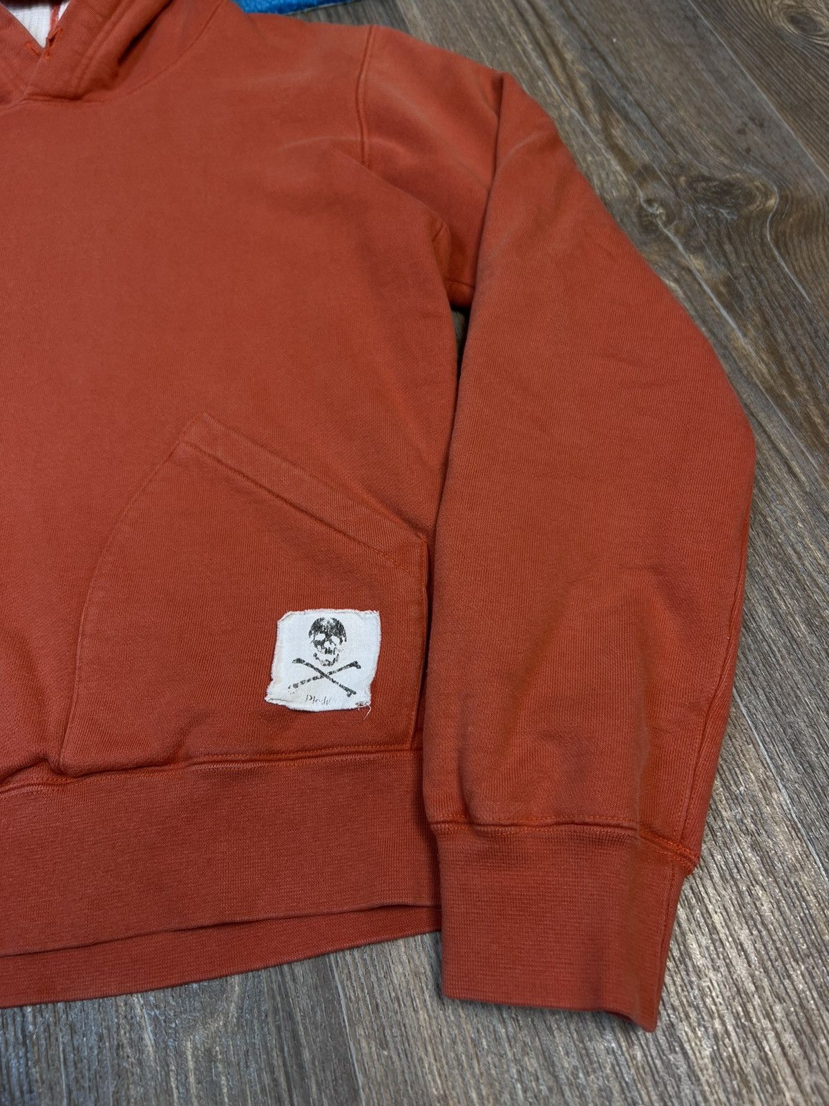 Pledge Pledge Japanese Scull Orange Heavy Hoodie Size US M / EU 48-50 / 2 - 5 Thumbnail