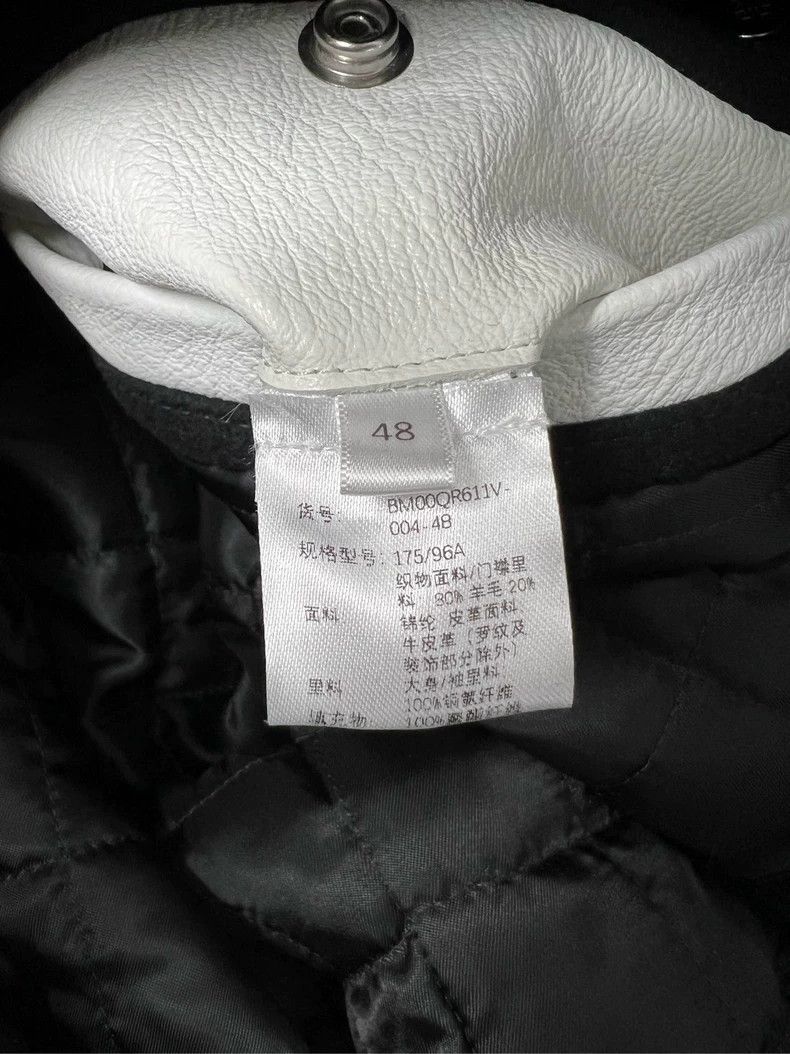 Givenchy Givenchy Size48 Black and White Wool Mixed Leather Baseball Size US M / EU 48-50 / 2 - 5 Thumbnail