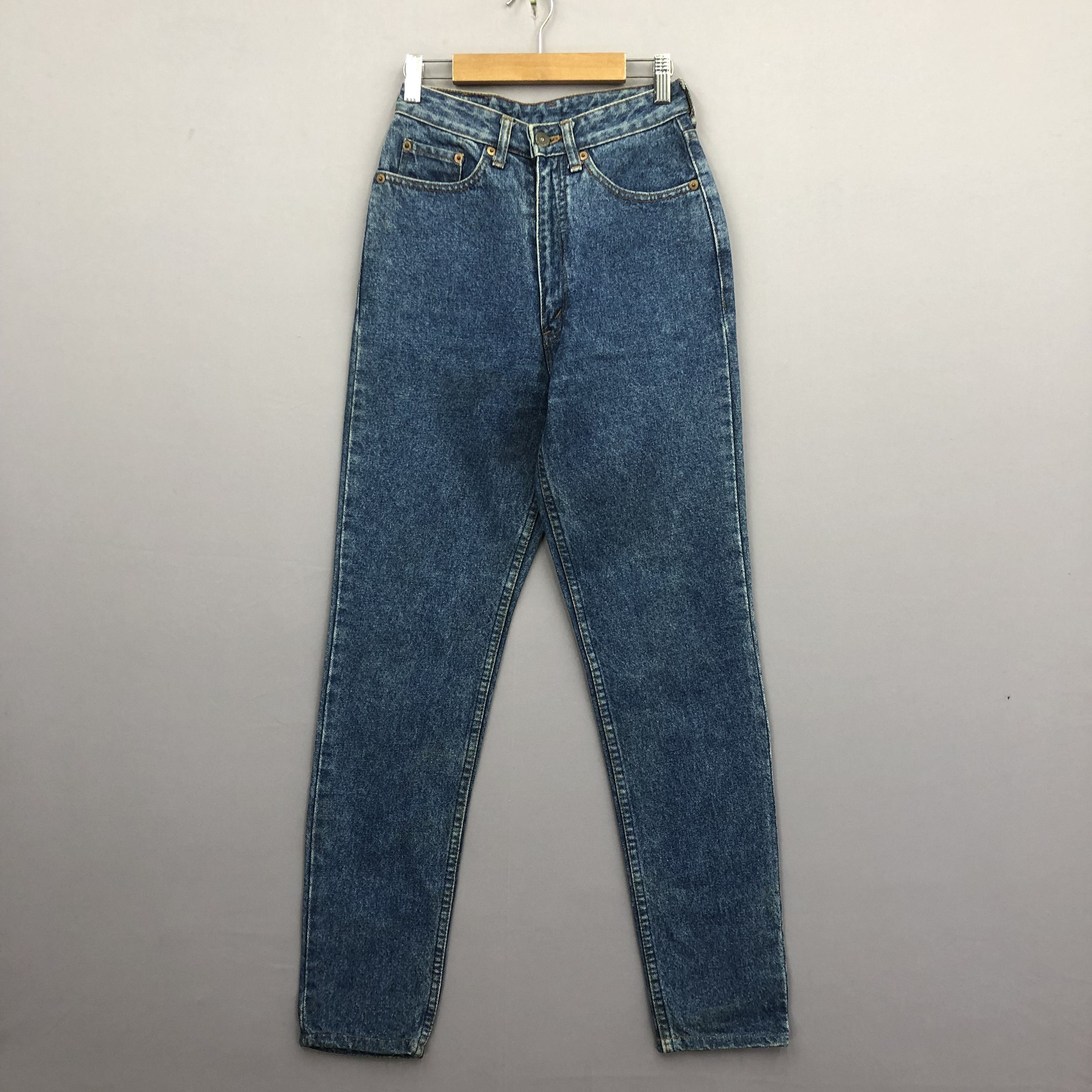 Levi's Vintage Levis 606 Stone Wash Jeans Levi's Faded Slim Denim Size 24" / US 00 / IT 34 - 1 Thumbnail
