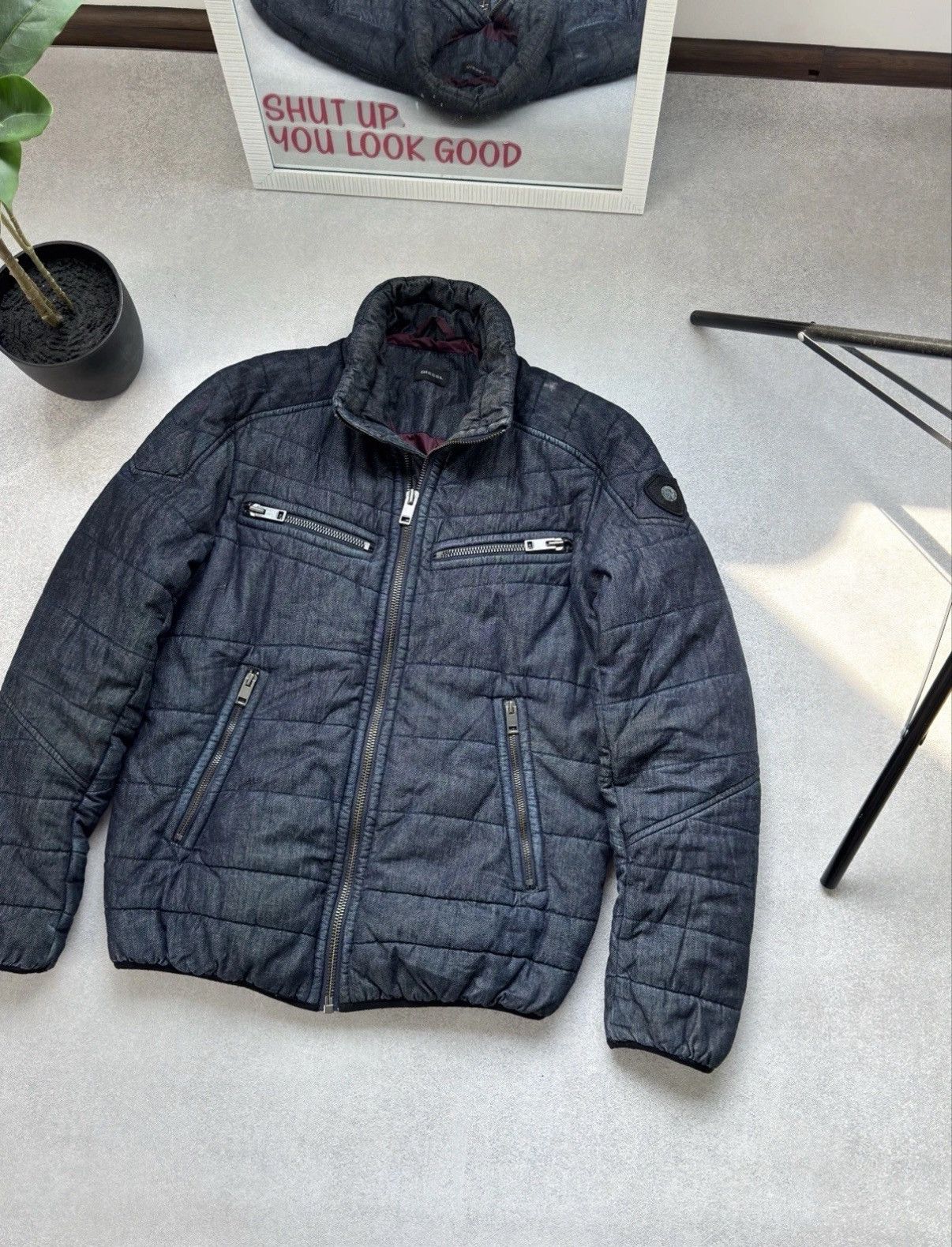 Diesel Vintage Diesel 3M Thinsulate insulation Denim Jacket Men Size US M / EU 48-50 / 2 - 2 Thumbnail