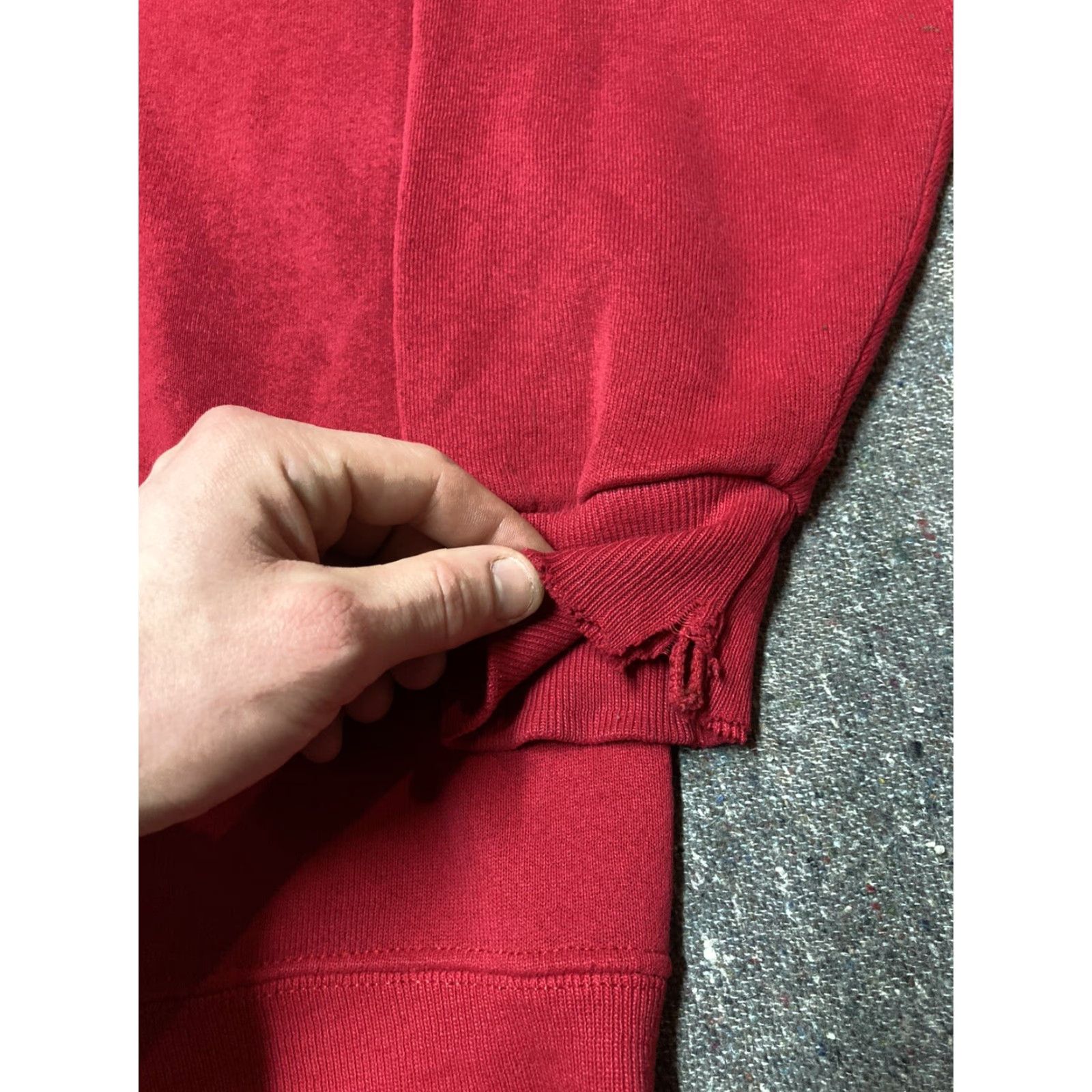 Vintage VINTAGE Hard Rock Cafe sweatshirt Shirt Mens XL Red 90s Honolulu Hawaii USA made Pullover Size US XL / EU 56 / 4 - 3 Thumbnail