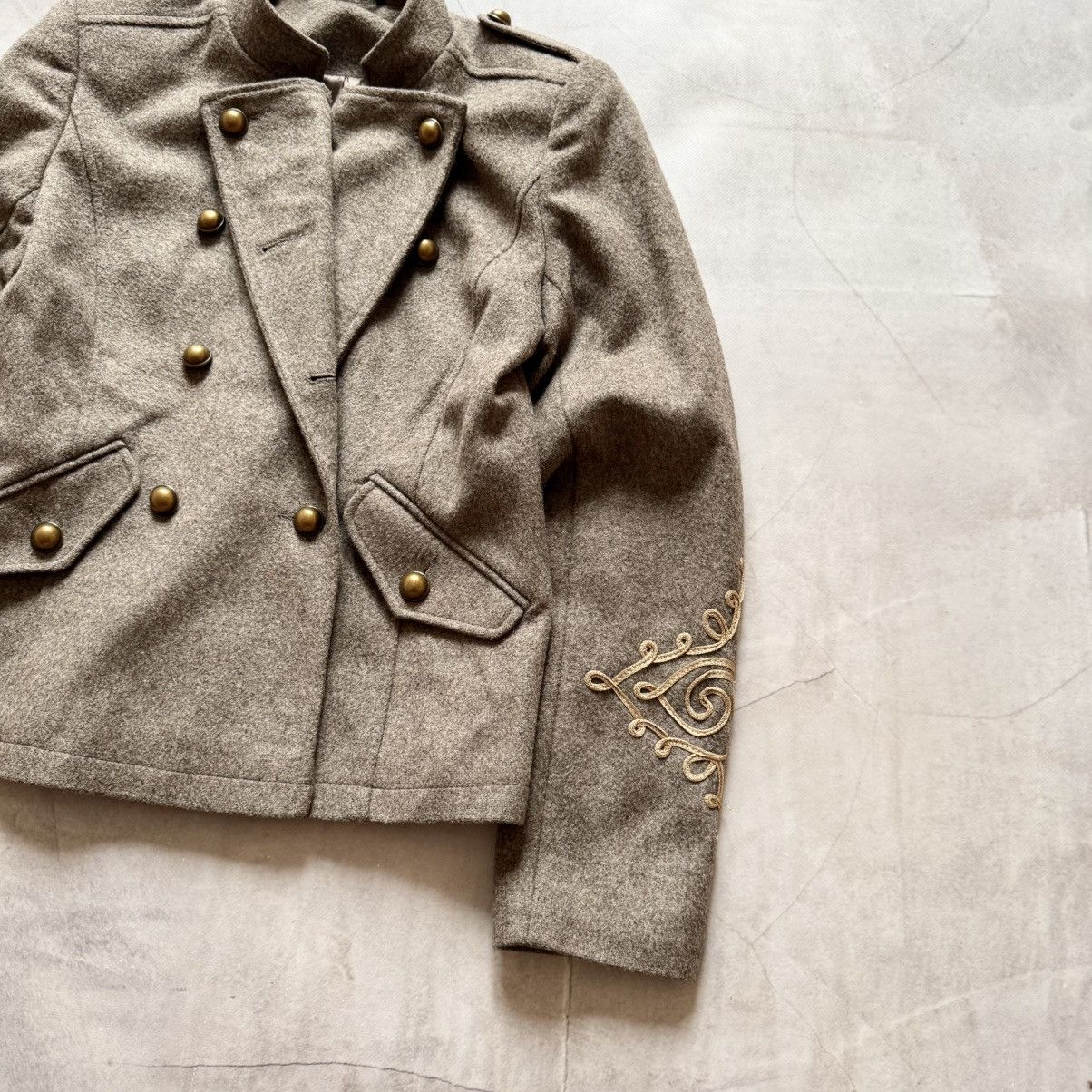 Undercover 00s Napoleon Military Jacket Coat Japan PPFM Balmain Vibe Size M / US 6-8 / IT 42-44 - 2 Thumbnail