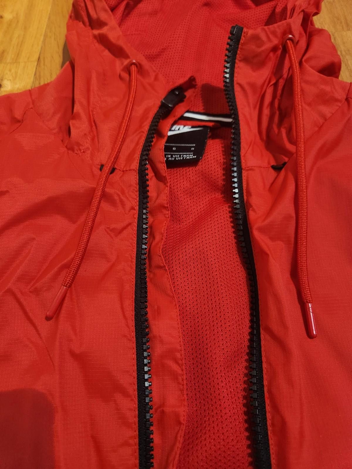 Nike Nike Track Jacket Red Tech Windbreaker Full Zip Up Men's L Size US L / EU 52-54 / 3 - 3 Thumbnail