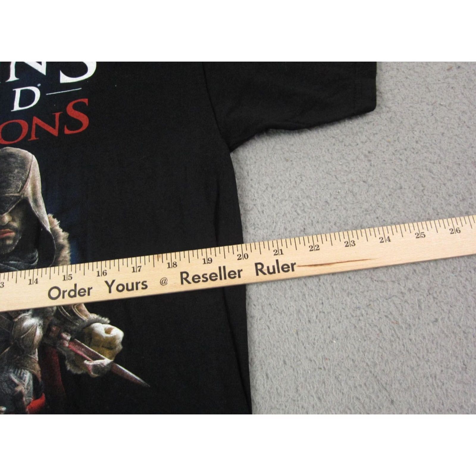 Vintage Assassin's Creed Shirt Adult M Black Video Game Casual Mens Y2K 80s 90s Classic Movie School Shirt Size US M / EU 48-50 / 2 - 6 Thumbnail