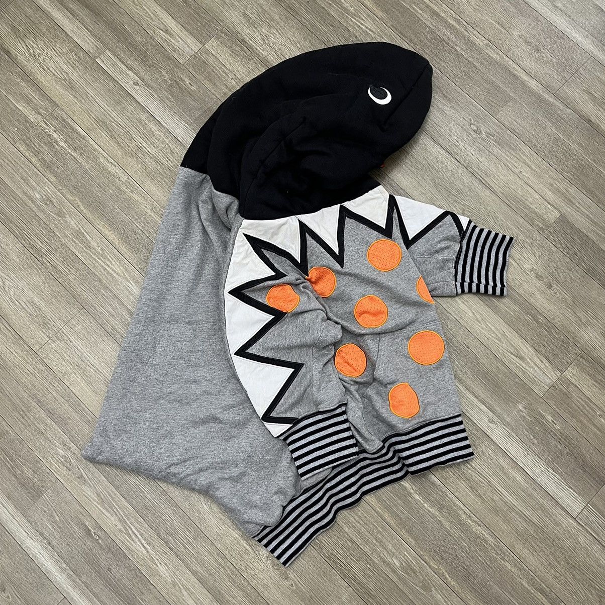 mercibeaucoup FW 2011 Mercibeaucoup by Issey Miyake Shark 3D Zip Hoodie Size US M / EU 48-50 / 2 - 1 Thumbnail