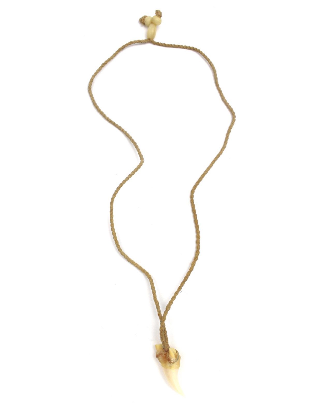 If Six Was Nine 2000S JAPANESE MADE NATURAL IVORY TONE FANG NECKLACE Size ONE SIZE - 1 Thumbnail