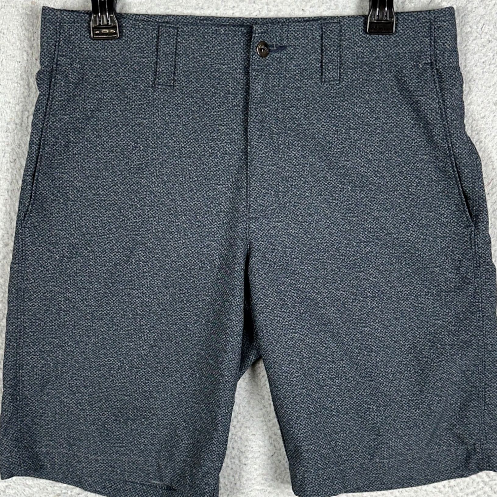 Callaway Callaway Shorts Mens 31 Grey Golf Micro Pattern Performance Flat Front Stretch Regular Zip Pockets Moisture Wicking Geometric 90s? Size US 31 - 2 Thumbnail