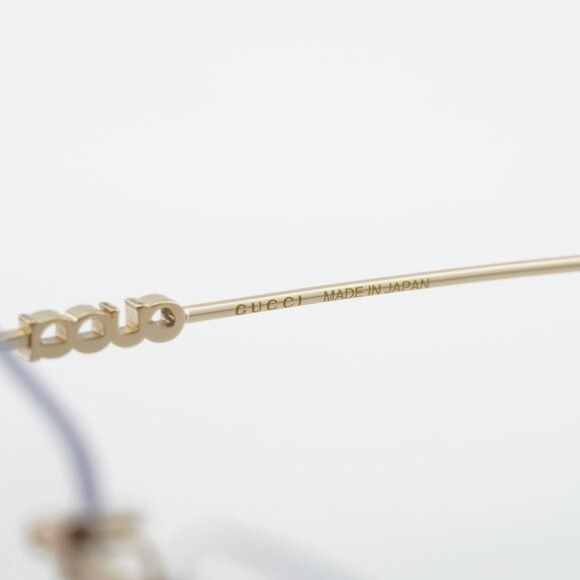 Gucci Gucci GG1938O 001 Square Eyeglasses - Gold 54mm Size ONE SIZE - 6 Thumbnail