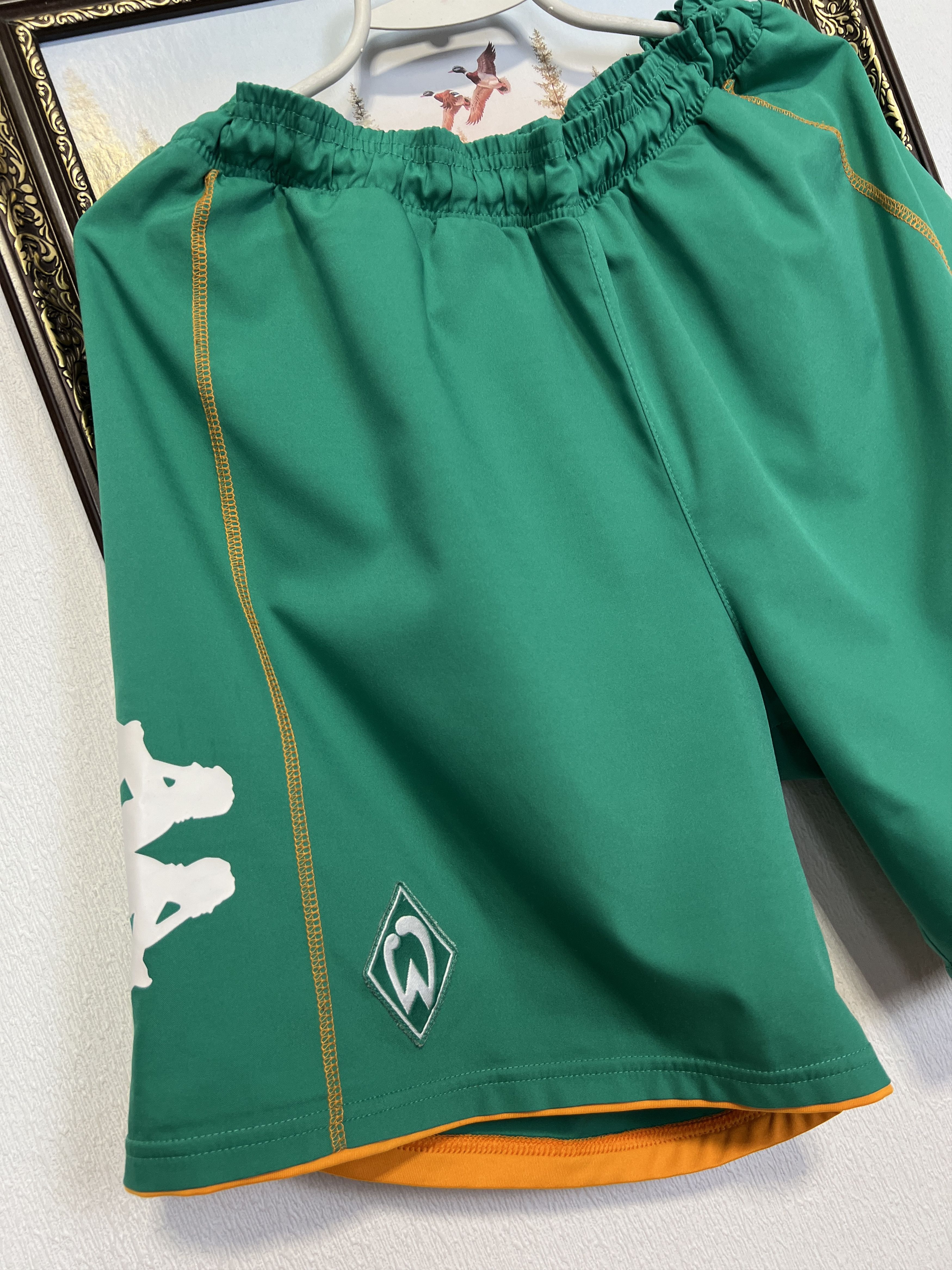 Kappa Vintage 2000's Kappa Werder Football Shorts Soccer Athletic Size US 36 / EU 52 - 3 Thumbnail