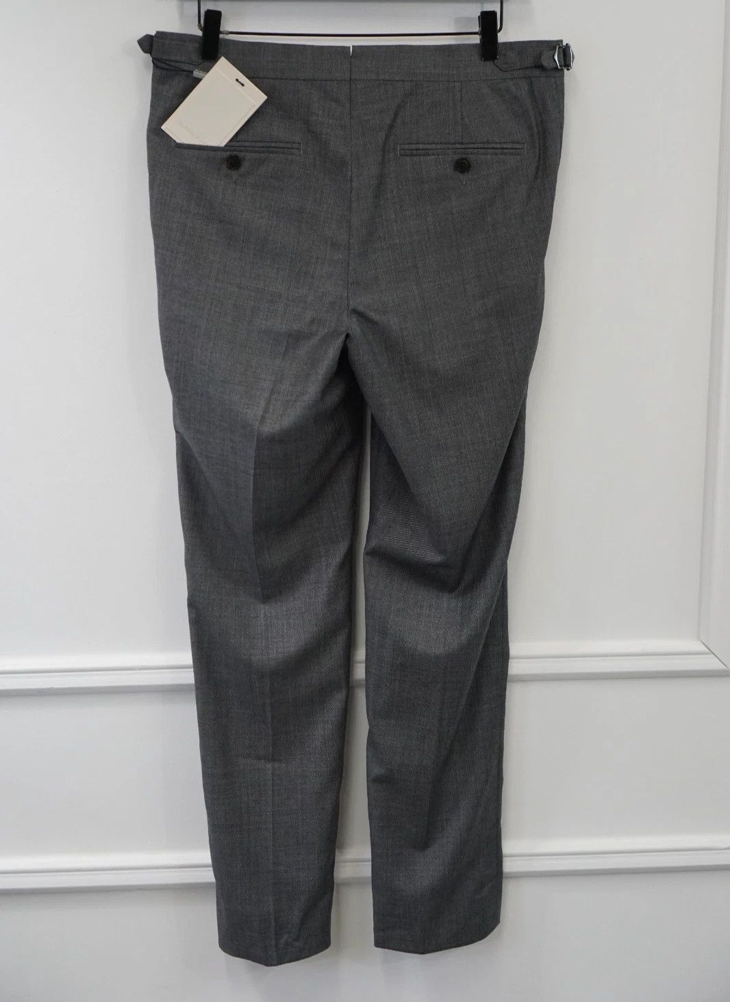 Suitsupply Men Suitsupply Pants Grey Wool Brescia Size 22 UK/US34S Size 34S - 2 Thumbnail