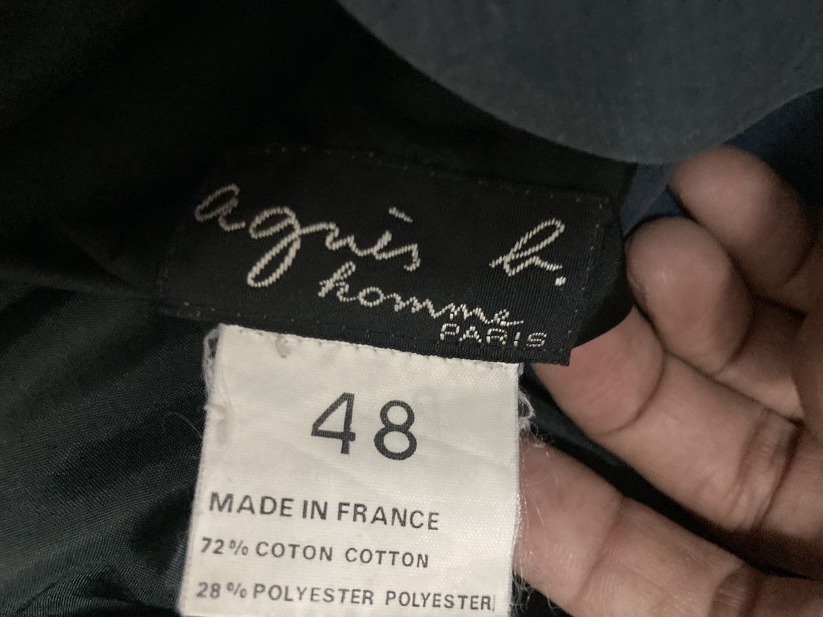 Designer × agnes b. Vintage Agnes B Suit Navy Size 42R - 6 Thumbnail