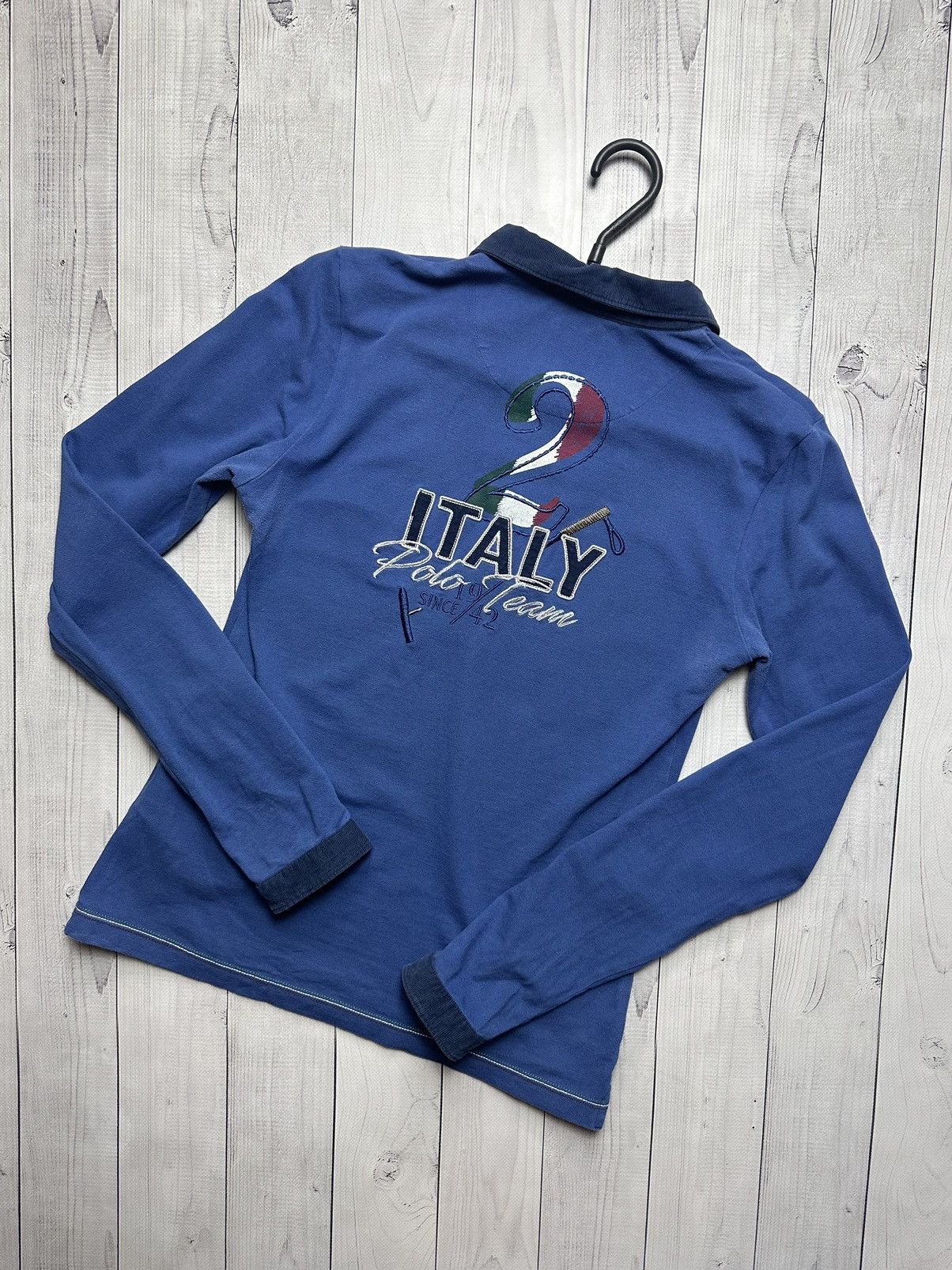 La Martina × Vintage Vintage L A Martina jersey Italy big logo rugby size S Size S / US 4 / IT 40 - 1 Thumbnail