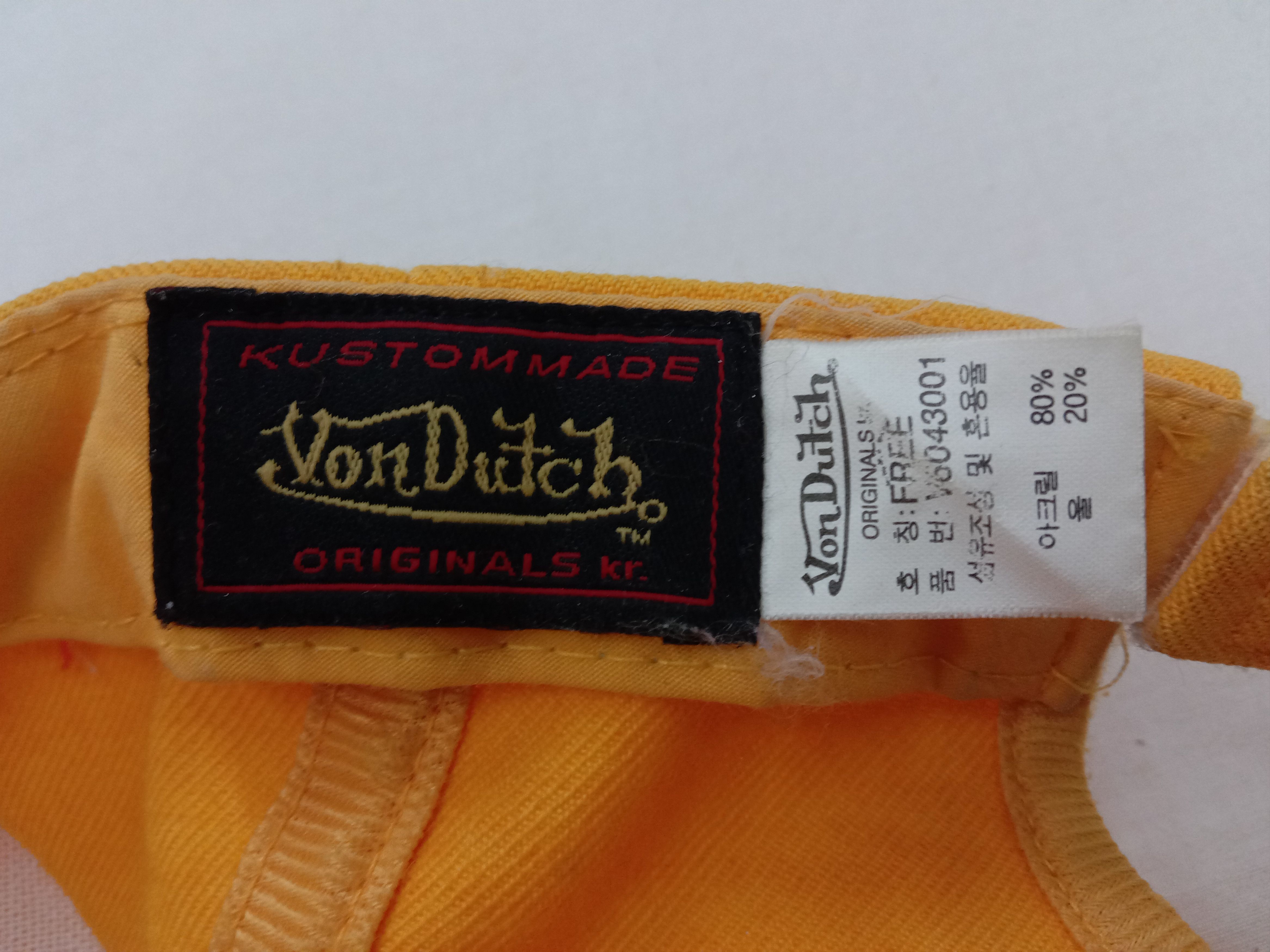 Von Dutch Von Dutch Cap Embroidery Logo Size ONE SIZE - 10 Thumbnail