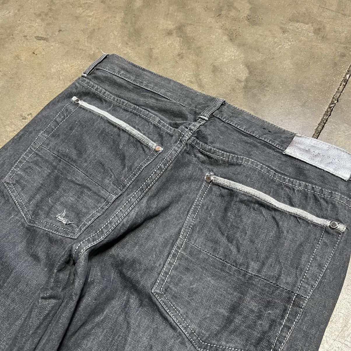 Sean John Vintage Y2K Sean Jean Baggy Denim Jeans Wide Leg Skater Size US 36 / EU 52 - 6 Thumbnail