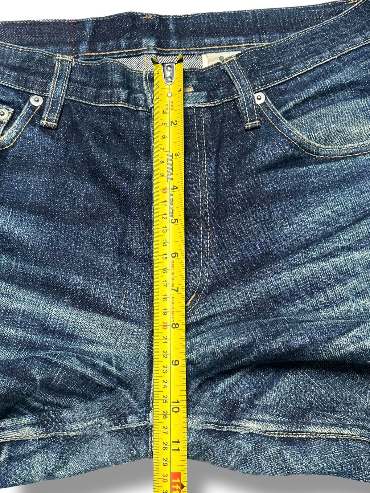 Japanese Brand Nagamine Studio x MIDWEST Japanese Selvedge Striked & Faded Size US 31 - 15 Thumbnail