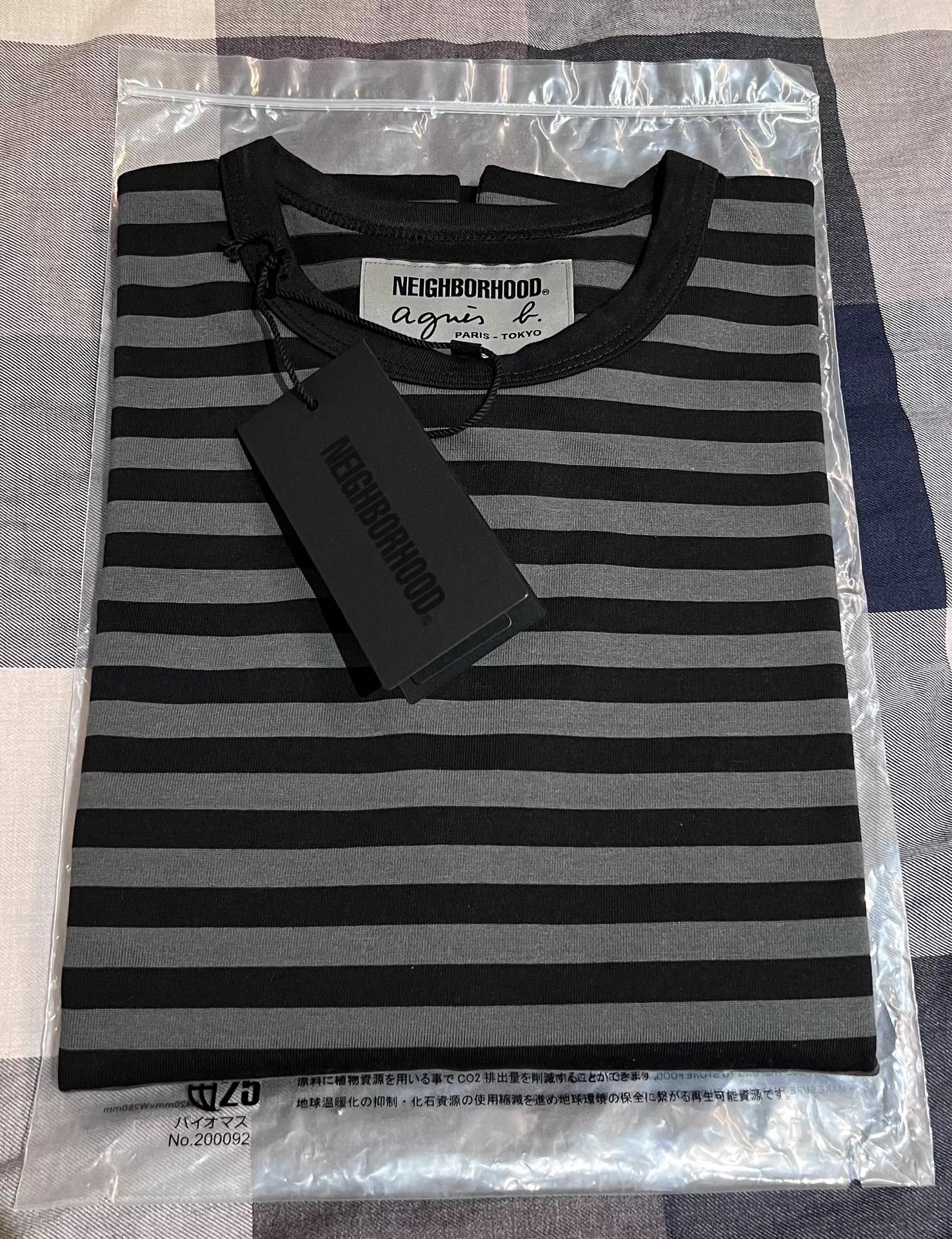 agnes b. NEIGHBORHOOD X AGNES B. BODER CREWNECK LS Gray S Size US S / EU 44-46 / 1 - 4 Thumbnail