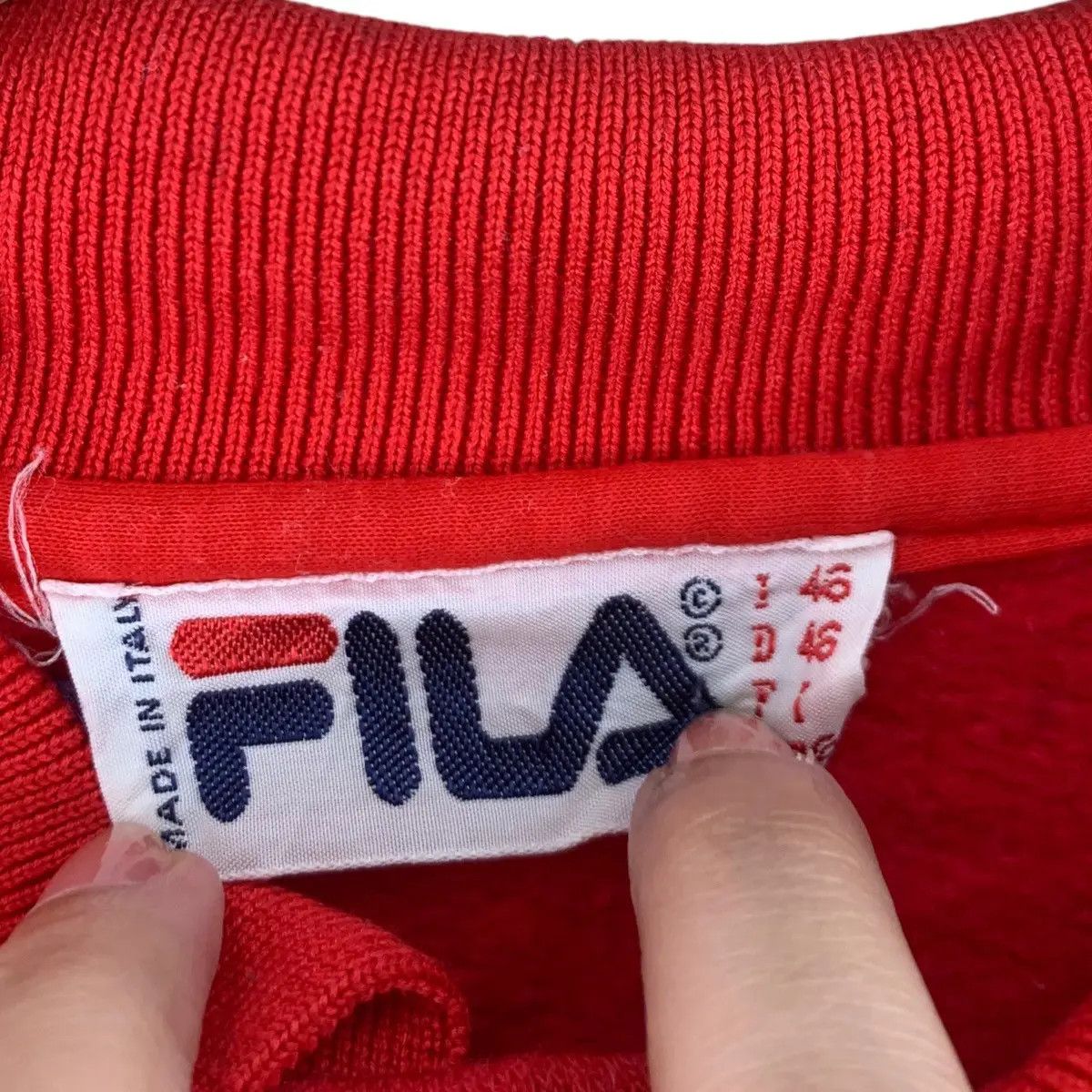 Fila Vintage 80’ FILA BJ BJORN BORG Made In Italy Ski Sweatshirt Size XL / US 12-14 / IT 48-50 - 5 Thumbnail