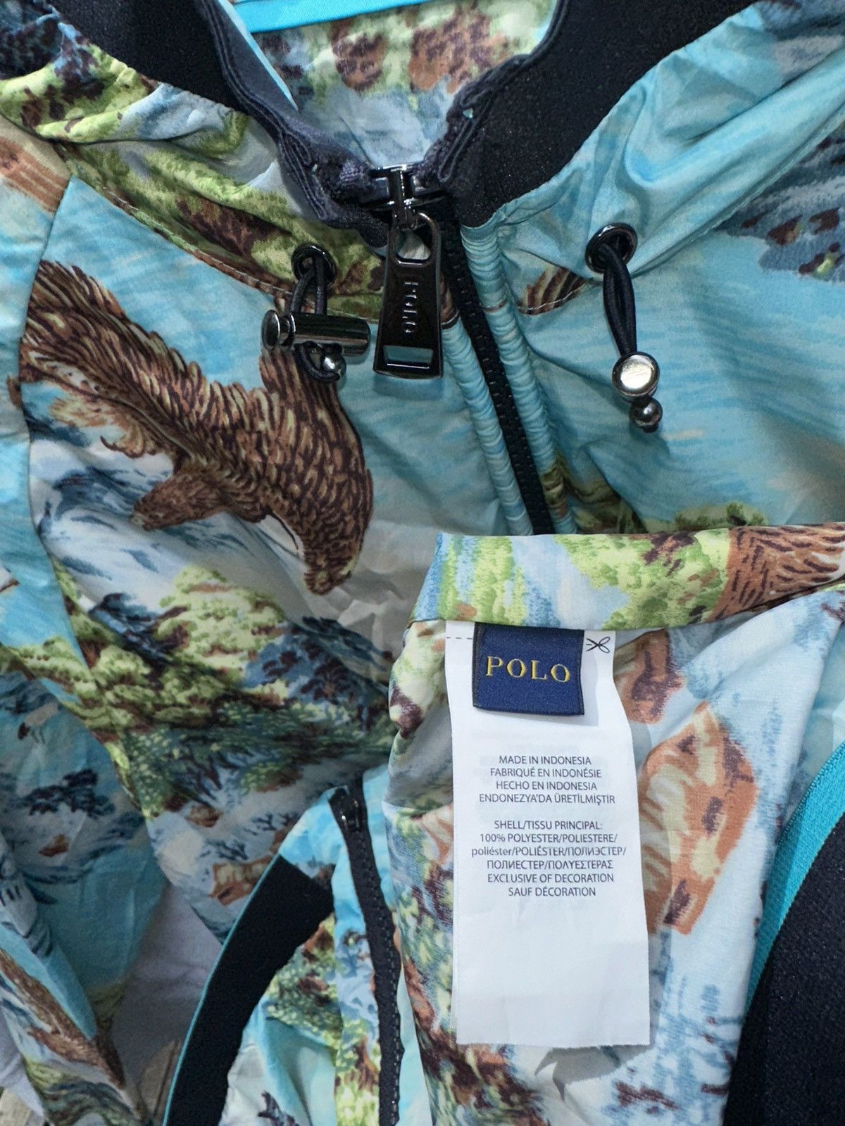 Polo Ralph Lauren Polo Ralph Lauren Hawaiian All-over Print Hooded Jacket Size US L / EU 52-54 / 3 - 4 Thumbnail