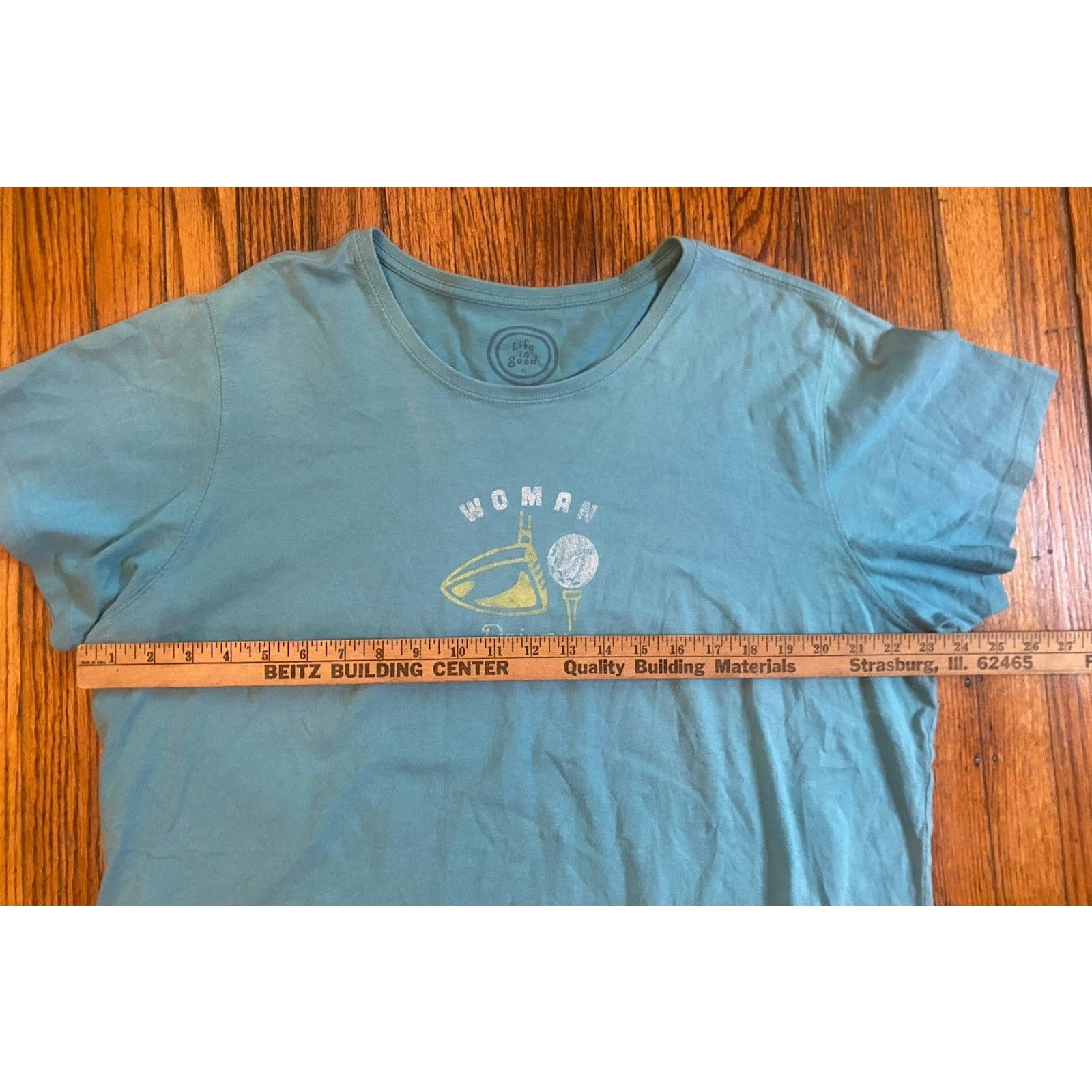 Life is Good Life is Good Woman Driver golf t-shirt Women’s XXL Blue Size XXL / US 16-18 / IT 52-54 - 4 Thumbnail