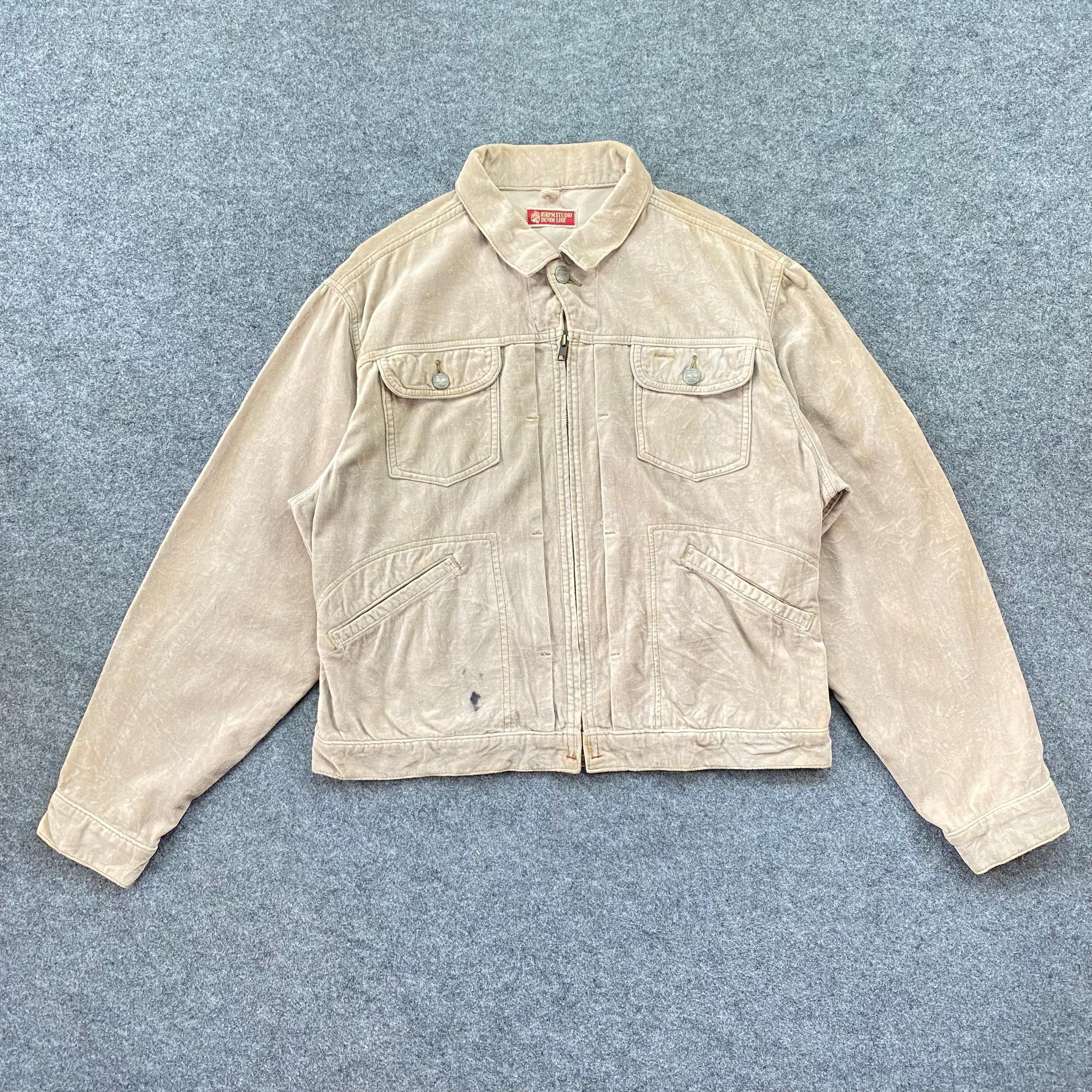 45rpm Vintage 45 RPM Studio Denim Line Jacket Size US M / EU 48-50 / 2 - 1 Thumbnail