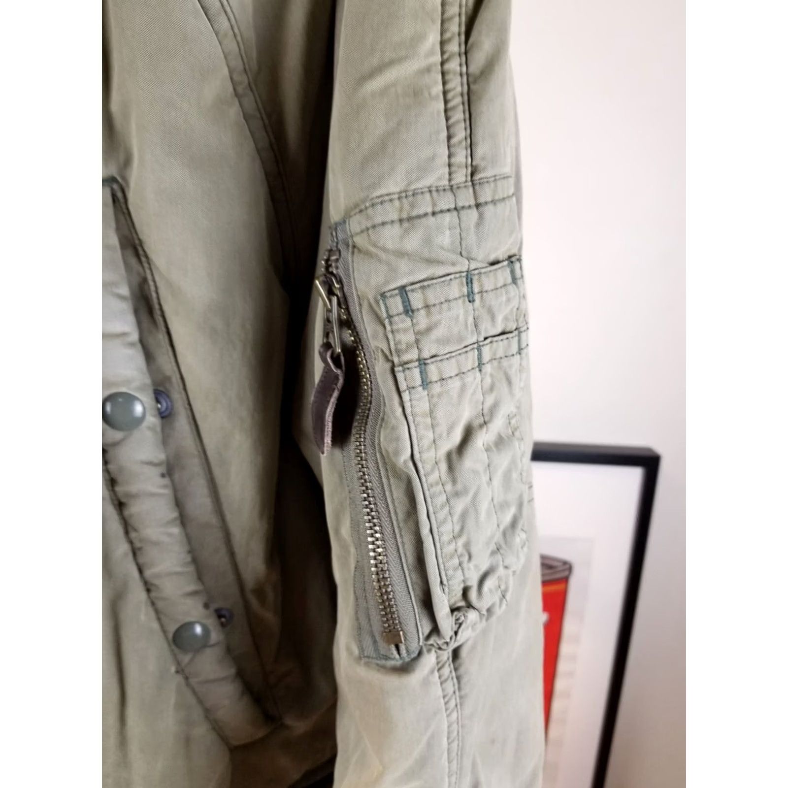 Ralph Lauren VINTAGE Ralph Lauren POLO N-3B OLIVE GREEN ARMY PARKA Jacket Mens 30 Inch Top to Bottom 24 Inch Chest 29 Inch Neck to Cuff 30 Inch Size US M / EU 48-50 / 2 - 3 Thumbnail