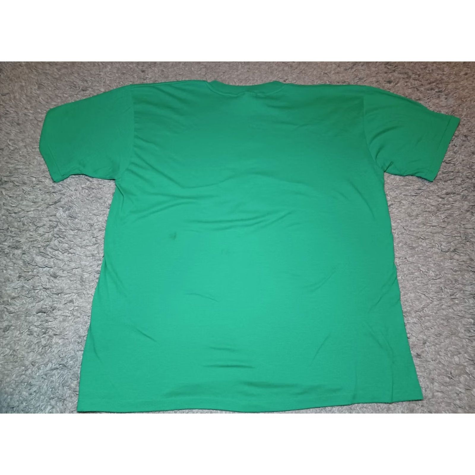 Vintage VINTAGE Tazmanian Devil Shirt Looney Tunes St Patrick's Irish Green 1980s Graphic Tee Unisex L Mens Size US L / EU 52-54 / 3 - 4 Thumbnail