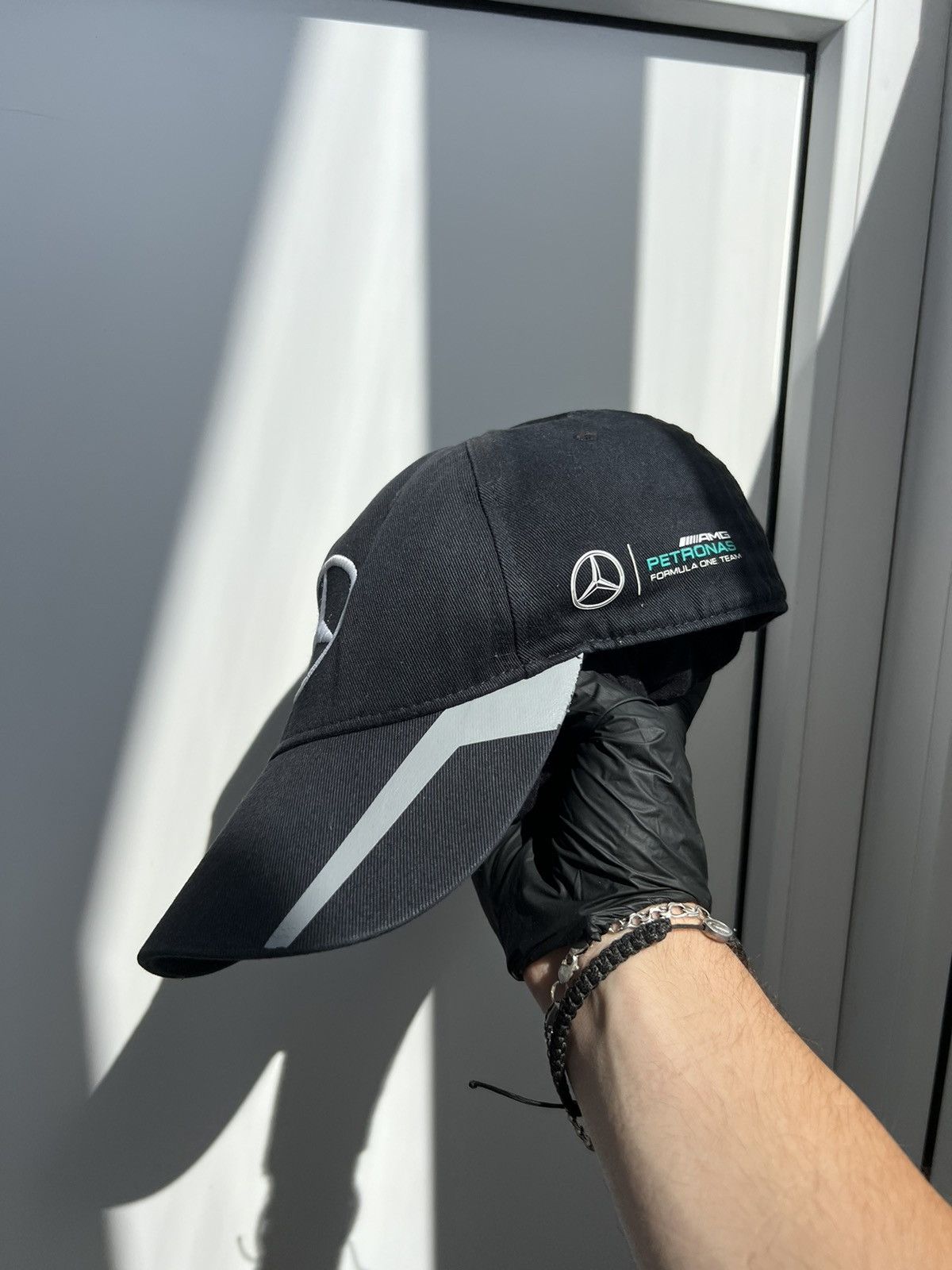 Mercedes-Benz Vintage Mercedes-Benz AMG Petronas Racing Cap streetwear Size ONE SIZE - 3 Thumbnail