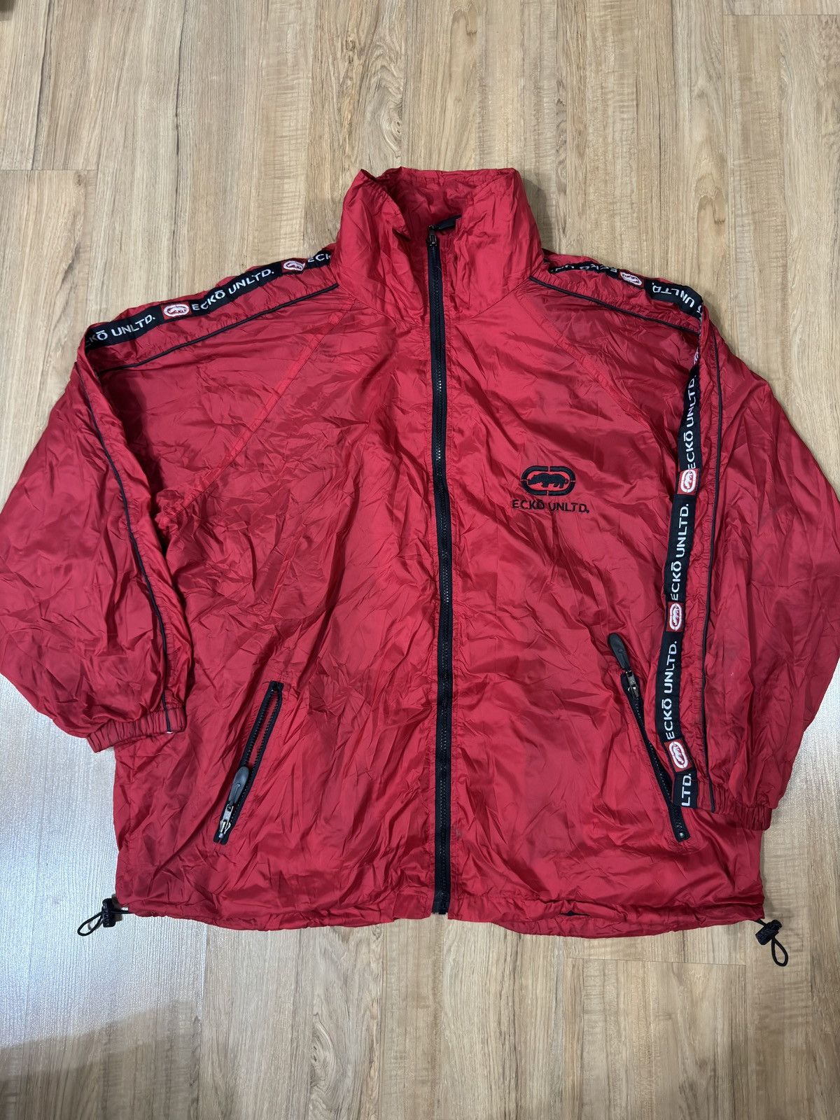 Ecko Unltd. × Rap Tees VINTAGE ECKO UNLTD LIGHT JACKET | Grailed