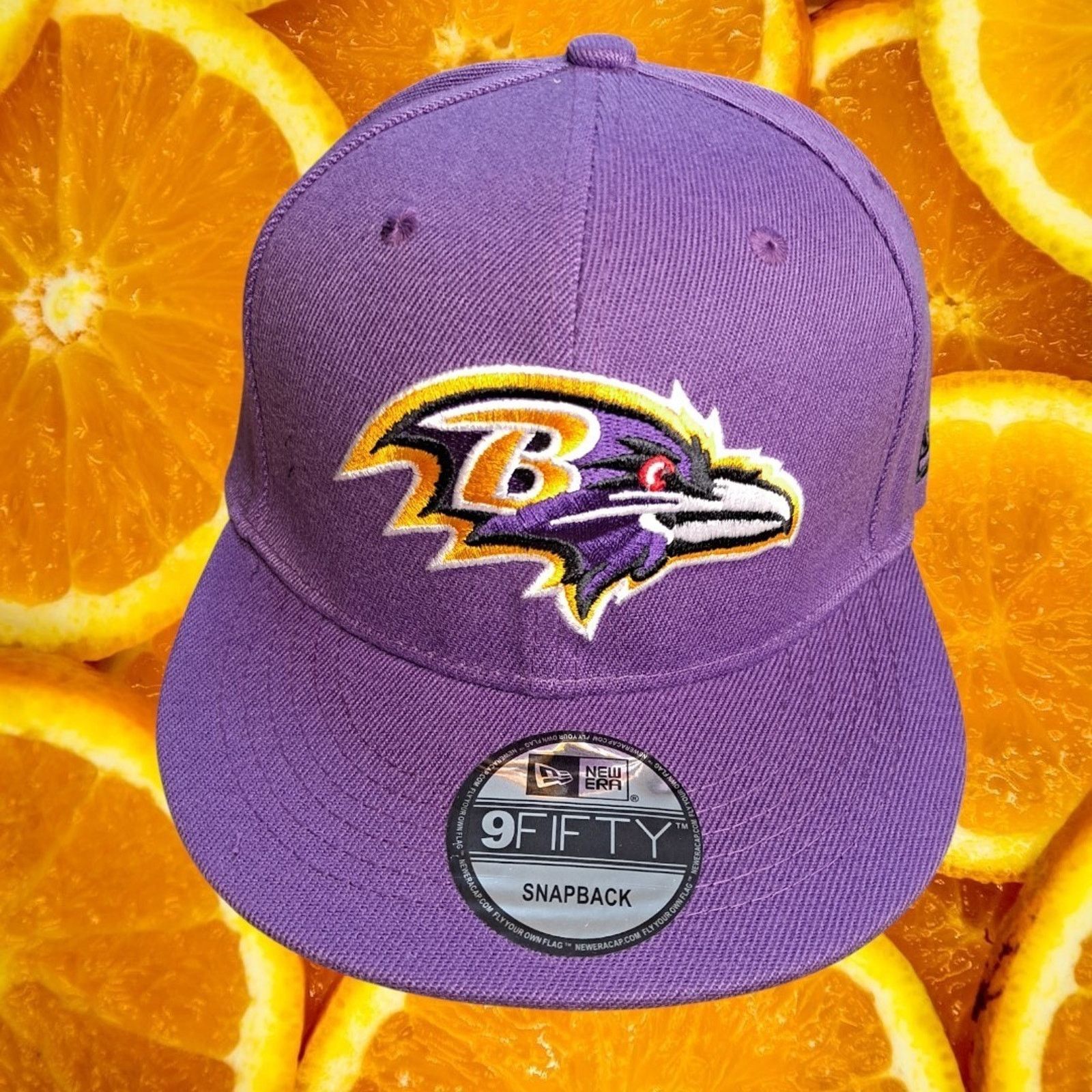 New Era Baltimore Ravens NFL New Era 9FIFTY Snapback Purple Hat Size ONE SIZE - 1 Thumbnail