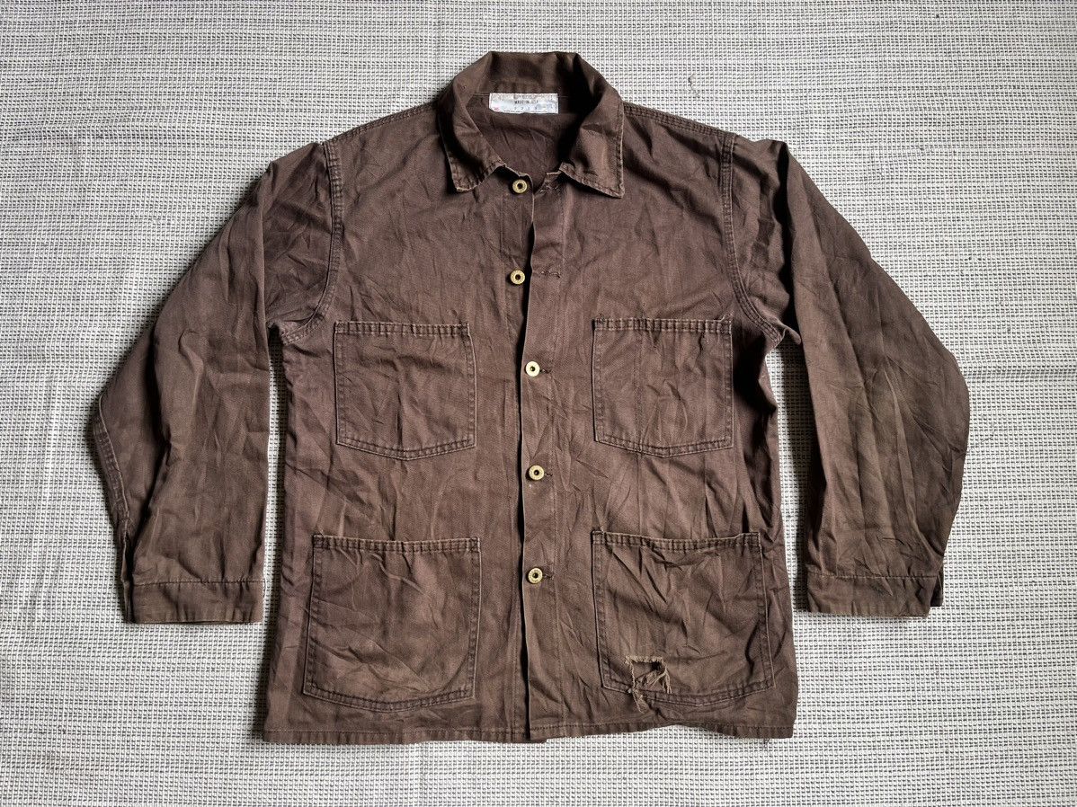 Universal Overall Chicago Vintage 70-80s Universal Overall Chicago Chore Jacket Size US L / EU 52-54 / 3 - 1 Thumbnail