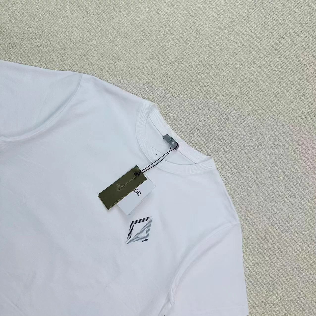 Dior DIOR CD Embroidered Logo T-Shirt XL Size US XL / EU 56 / 4 - 3 Thumbnail