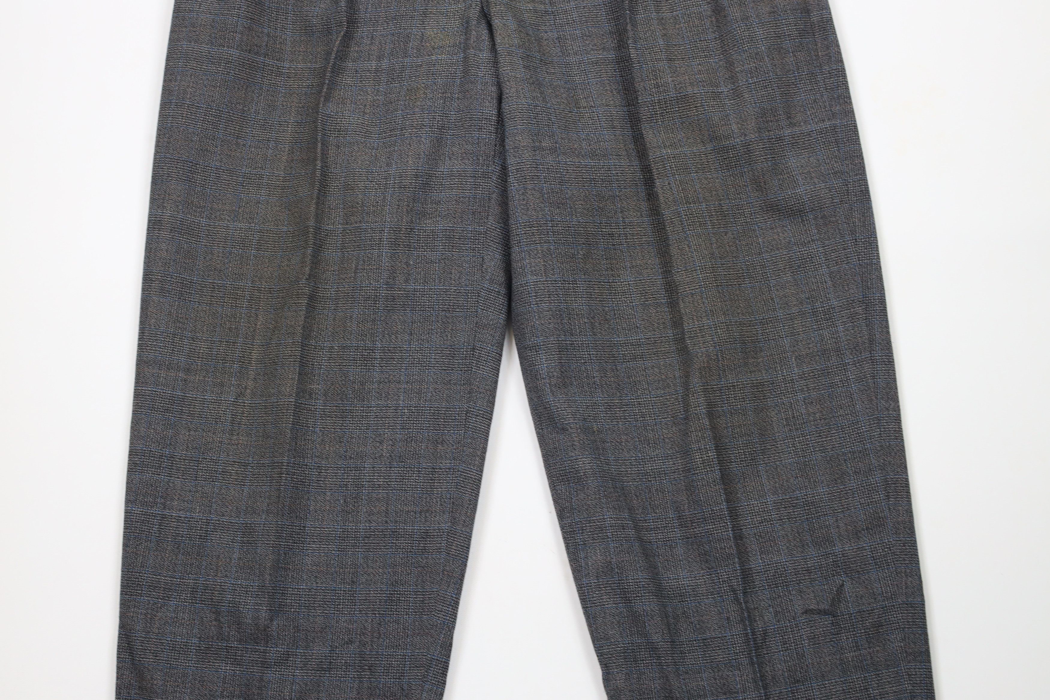 Vintage Vintage 90s Streetwear Cuffed Wide Leg Chino Pants USA Size US 34 / EU 50 - 3 Thumbnail