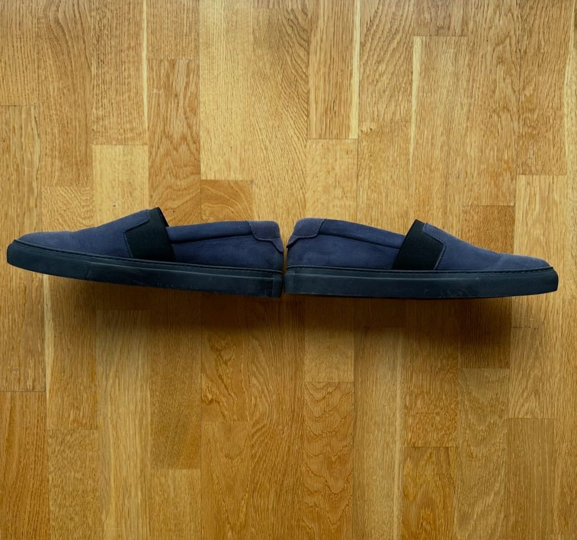Balenciaga × Designer Balenciaga leather slip-ons Purple/Blue Size US 9 / EU 42 - 4 Thumbnail