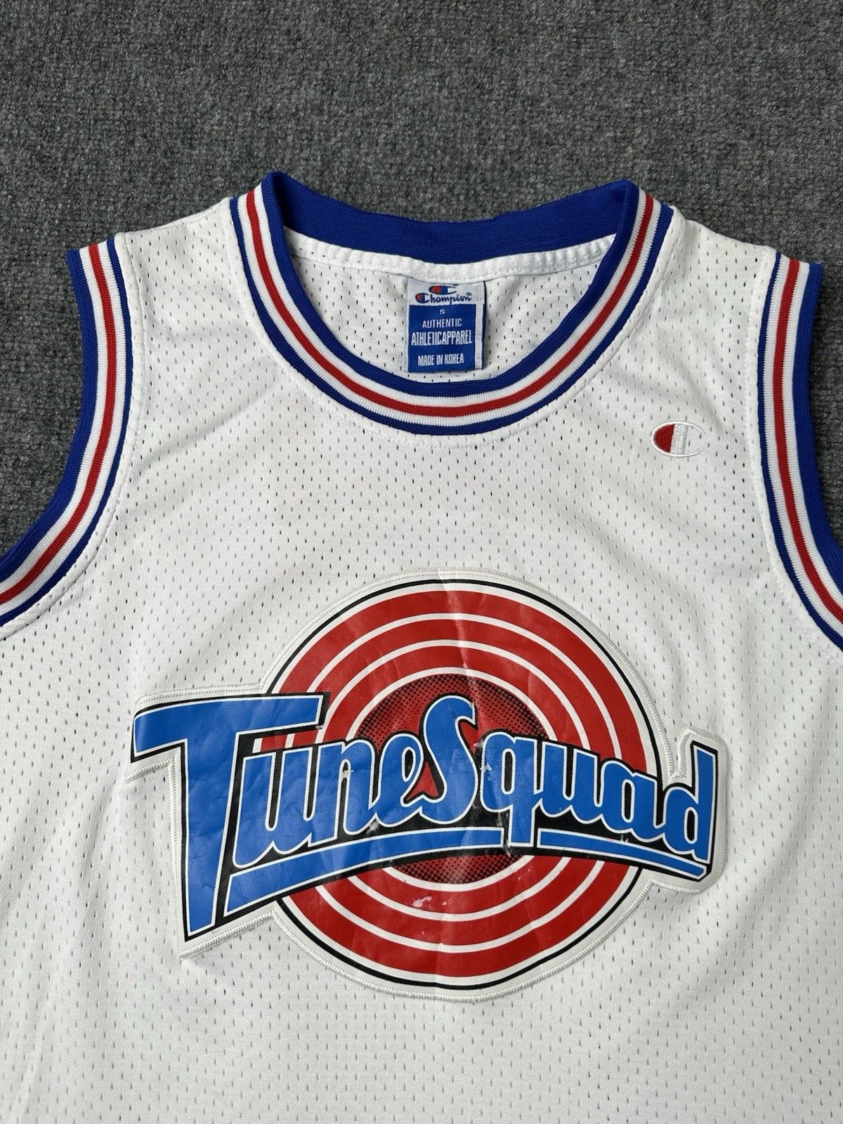 Champion Mens Basketball Champion Tune Squad Lola #10 White, Size S Size US S / EU 44-46 / 1 - 3 Thumbnail
