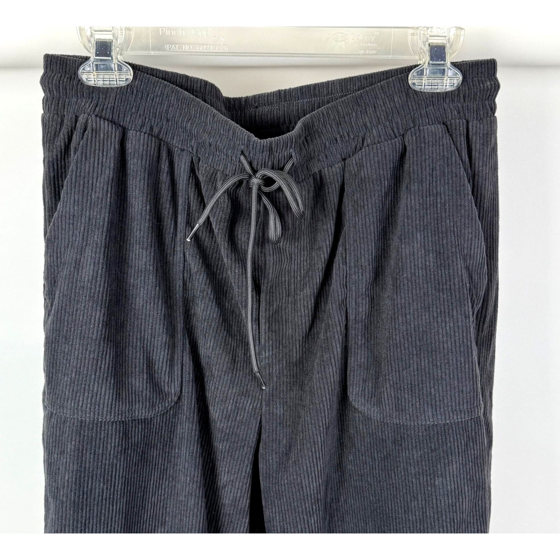 Other Women's Corduroy Joggers Pull-On Stretch Comfy Lounge Pants Size 32" / US 10 / IT 46 - 2 Thumbnail