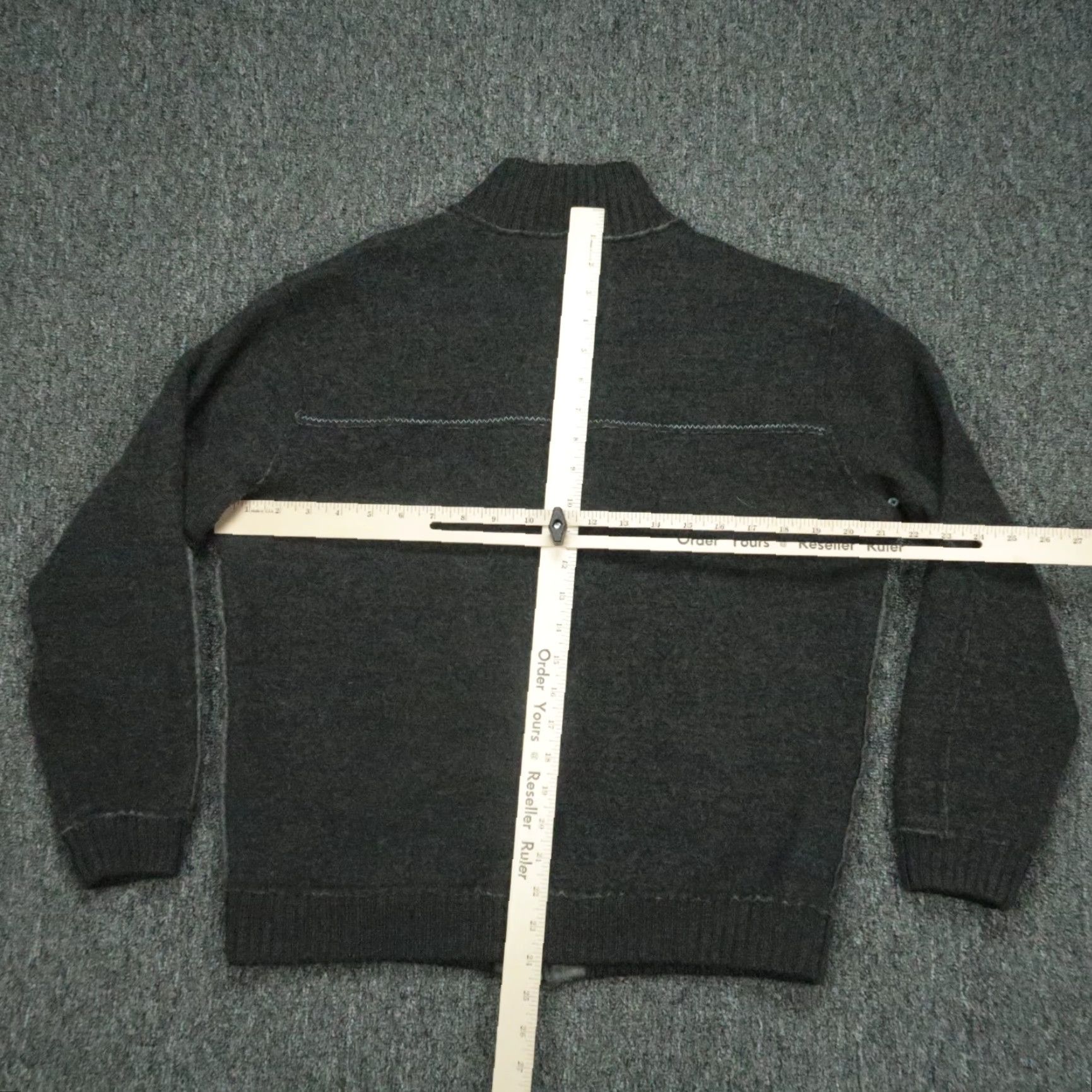 Tommy Bahama Tommy Bahama Sweater Mens M Gray Wool Full Zip Pockets Cardigan? Size US M / EU 48-50 / 2 - 4 Thumbnail
